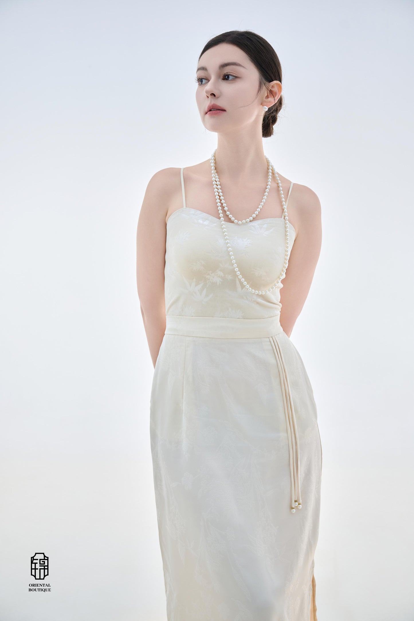 Serene Collection - Moonlight Pearl Necklace - ORIENTAL BOUTIQUE