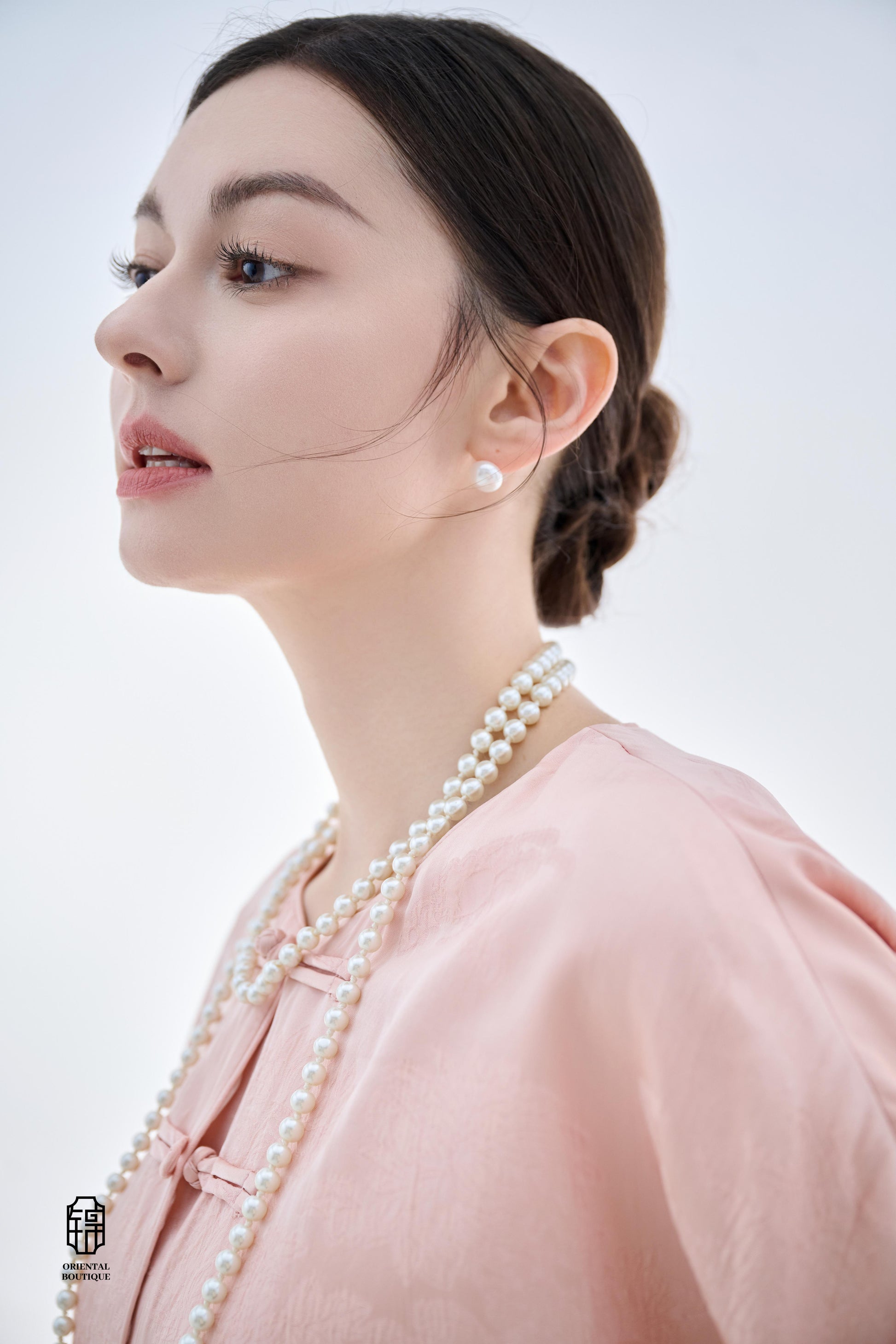 Pure Pearl Studs Earrings - ORIENTAL BOUTIQUE