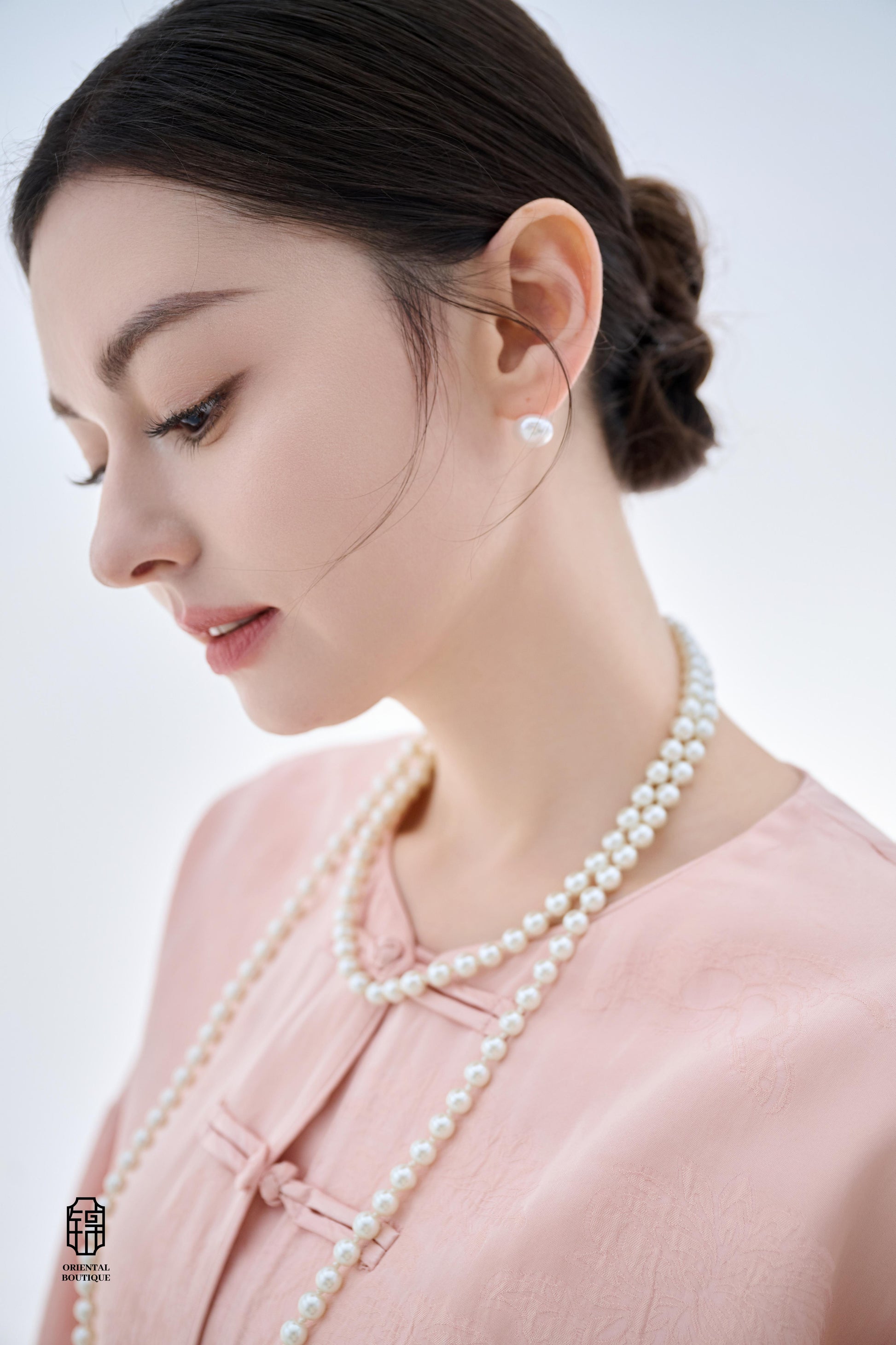 Pure Pearl Studs Earrings - ORIENTAL BOUTIQUE