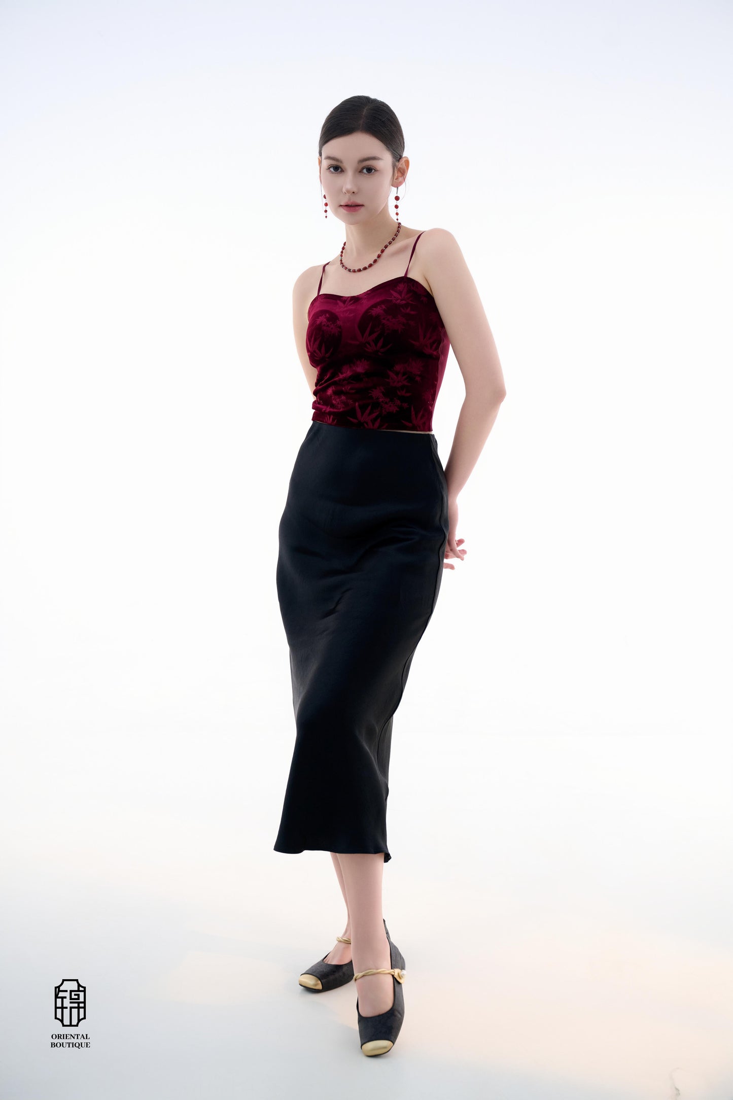 Eternal Collection - Rhythms of Red Stone Necklace - ORIENTAL BOUTIQUE