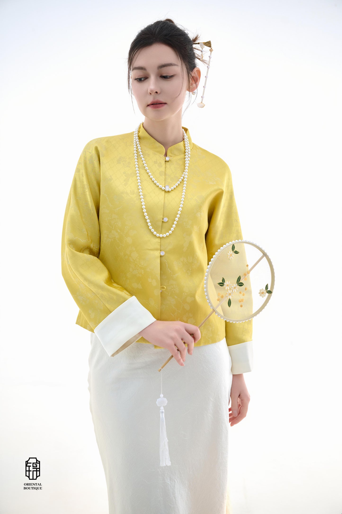 Serene Collection - Moonlight Pearl Necklace - ORIENTAL BOUTIQUE