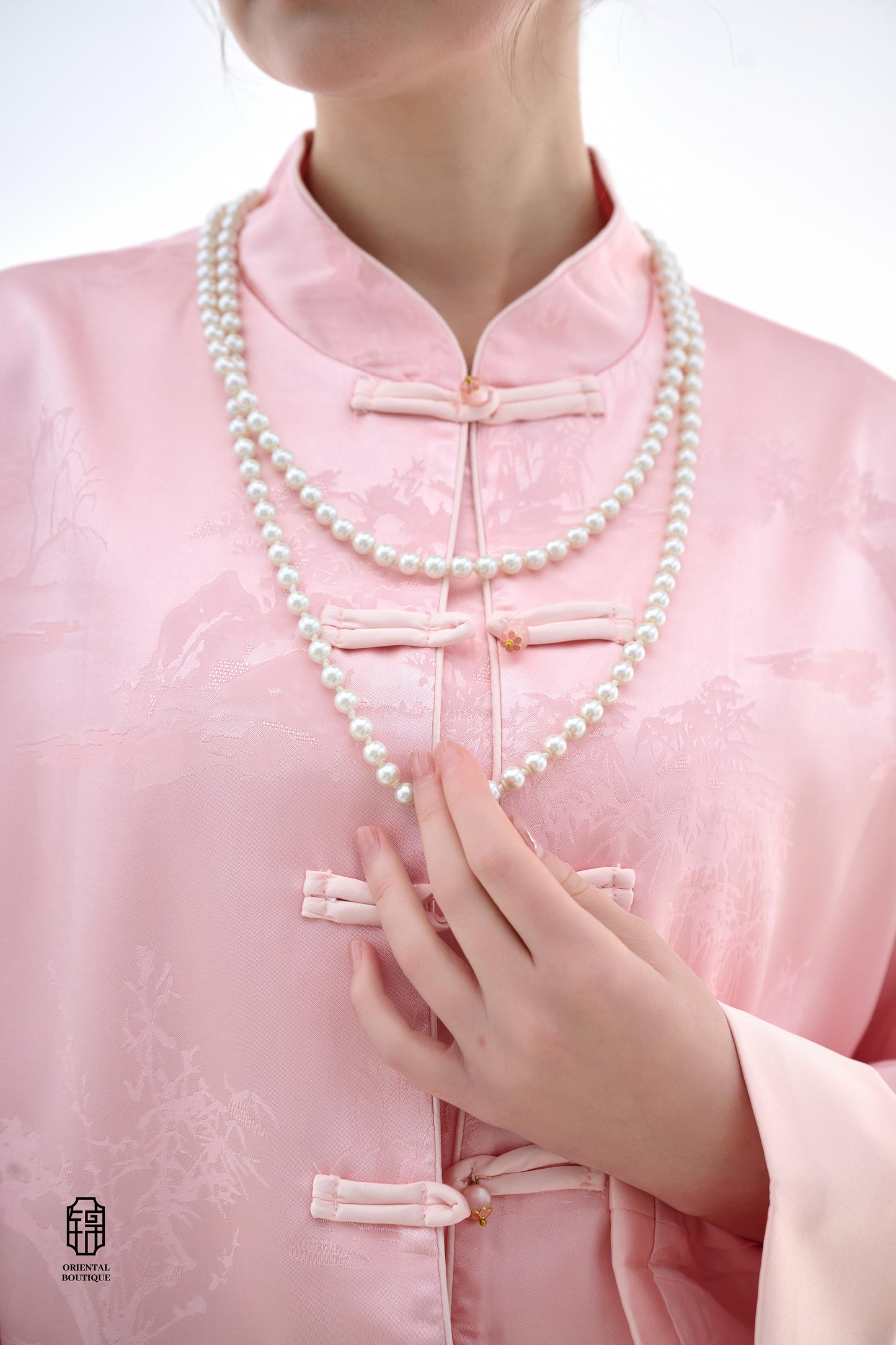 Serene Collection - Moonlight Pearl Necklace - ORIENTAL BOUTIQUE