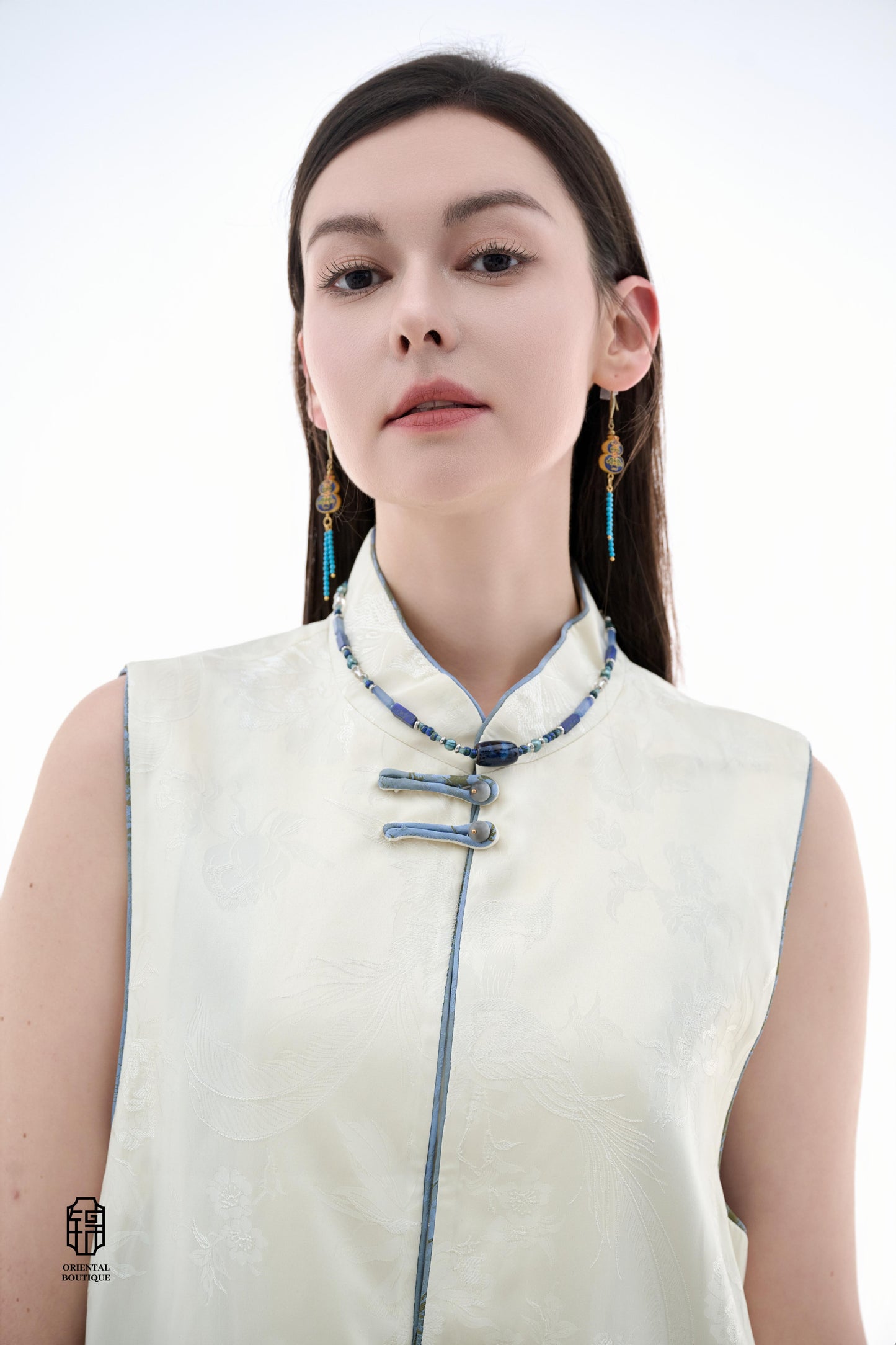 Palace Collection - Blue Night Starlight Necklace - ORIENTAL BOUTIQUE