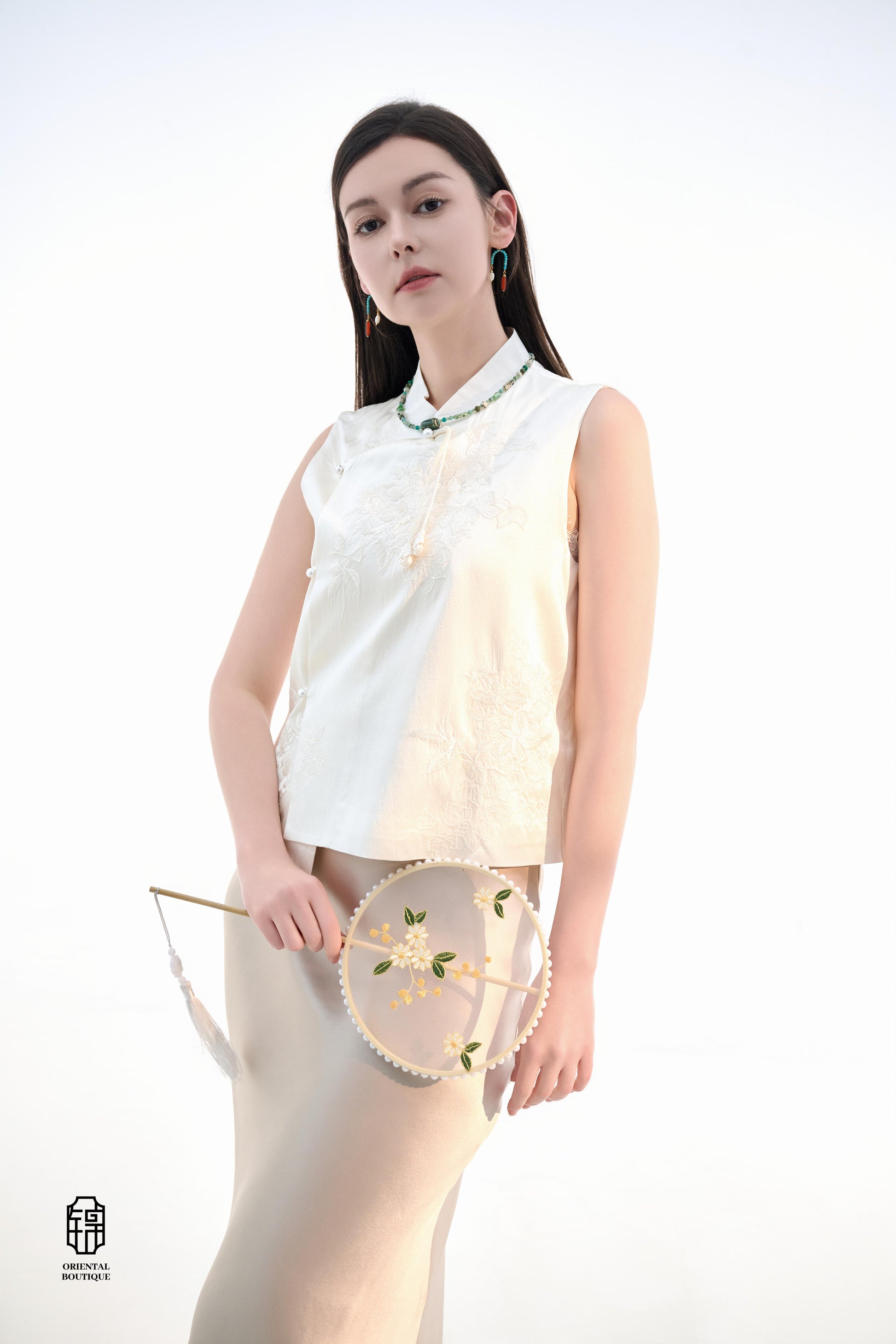 Palace Collection - Emerald Mist Necklace - ORIENTAL BOUTIQUE