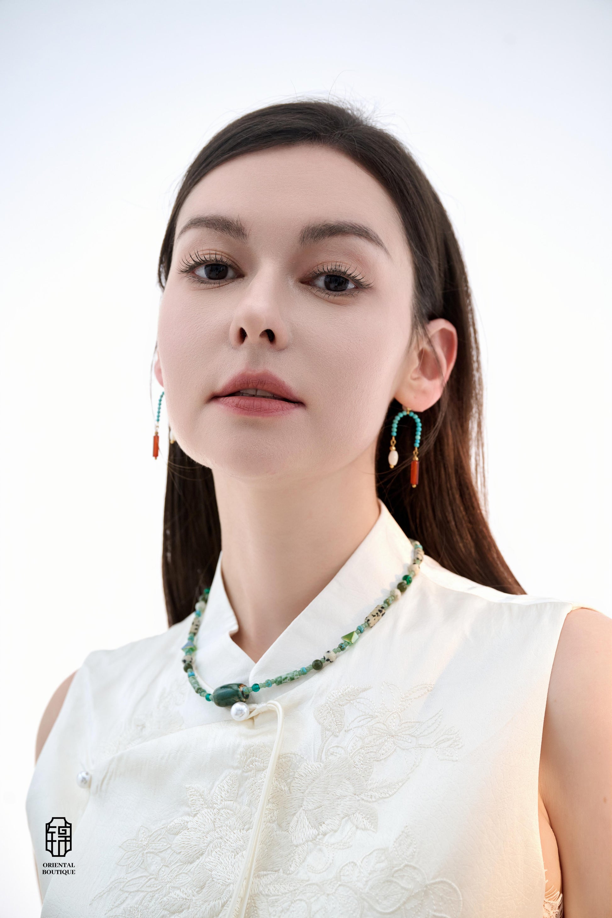 Palace Collection - Emerald Mist Necklace - ORIENTAL BOUTIQUE