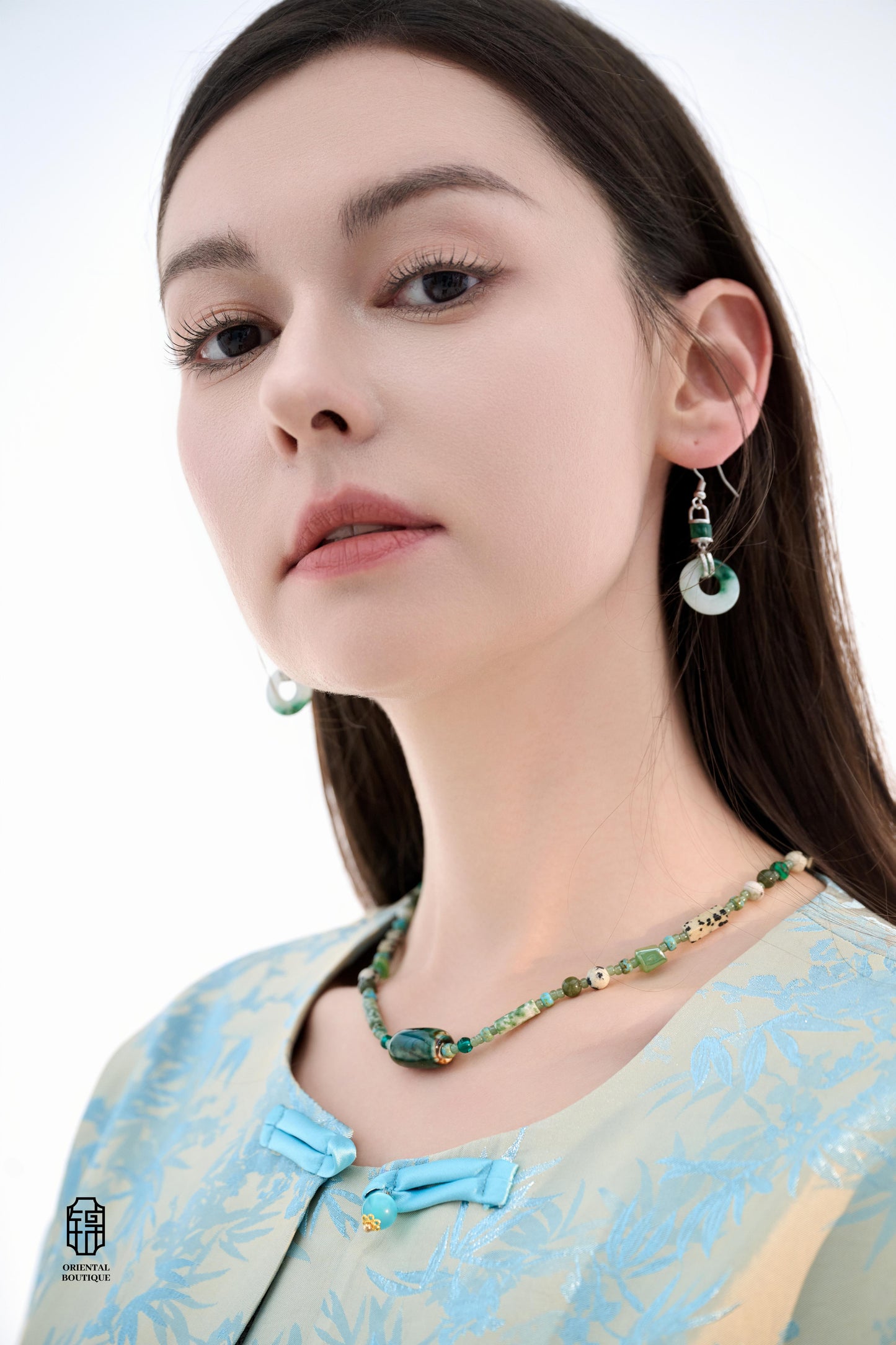 Palace Collection - Emerald Mist Necklace - ORIENTAL BOUTIQUE