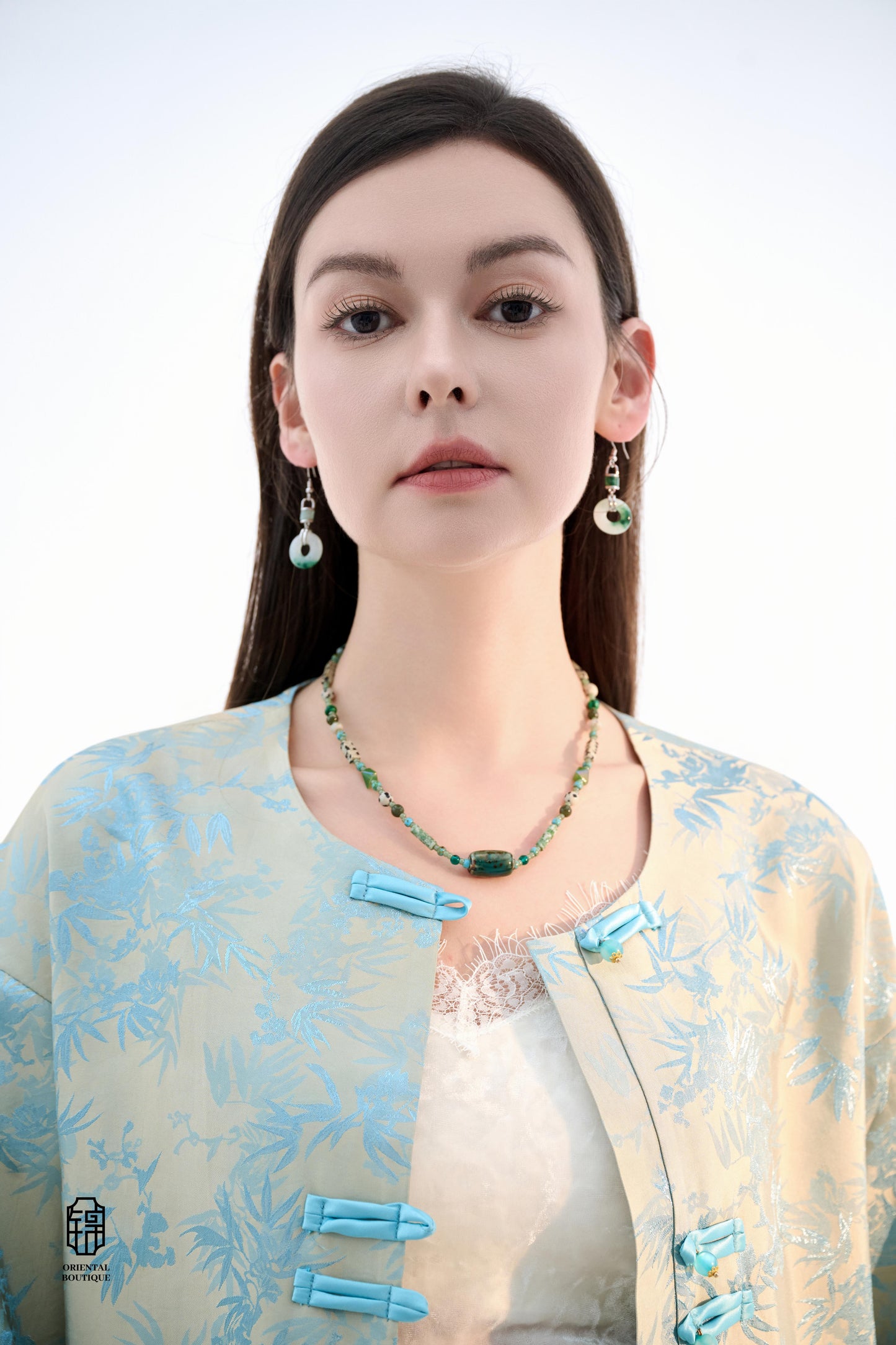 Palace Collection - Emerald Mist Necklace - ORIENTAL BOUTIQUE