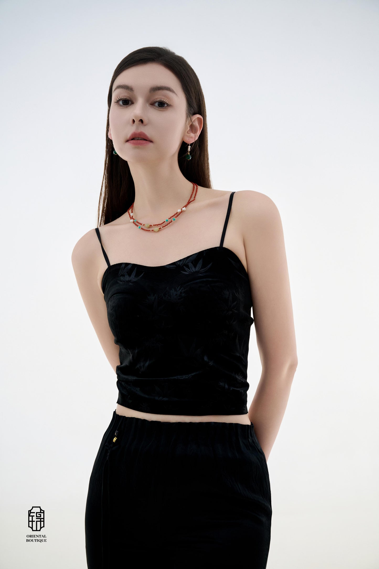 Eternal Collection - Red Sand Star Necklace - ORIENTAL BOUTIQUE
