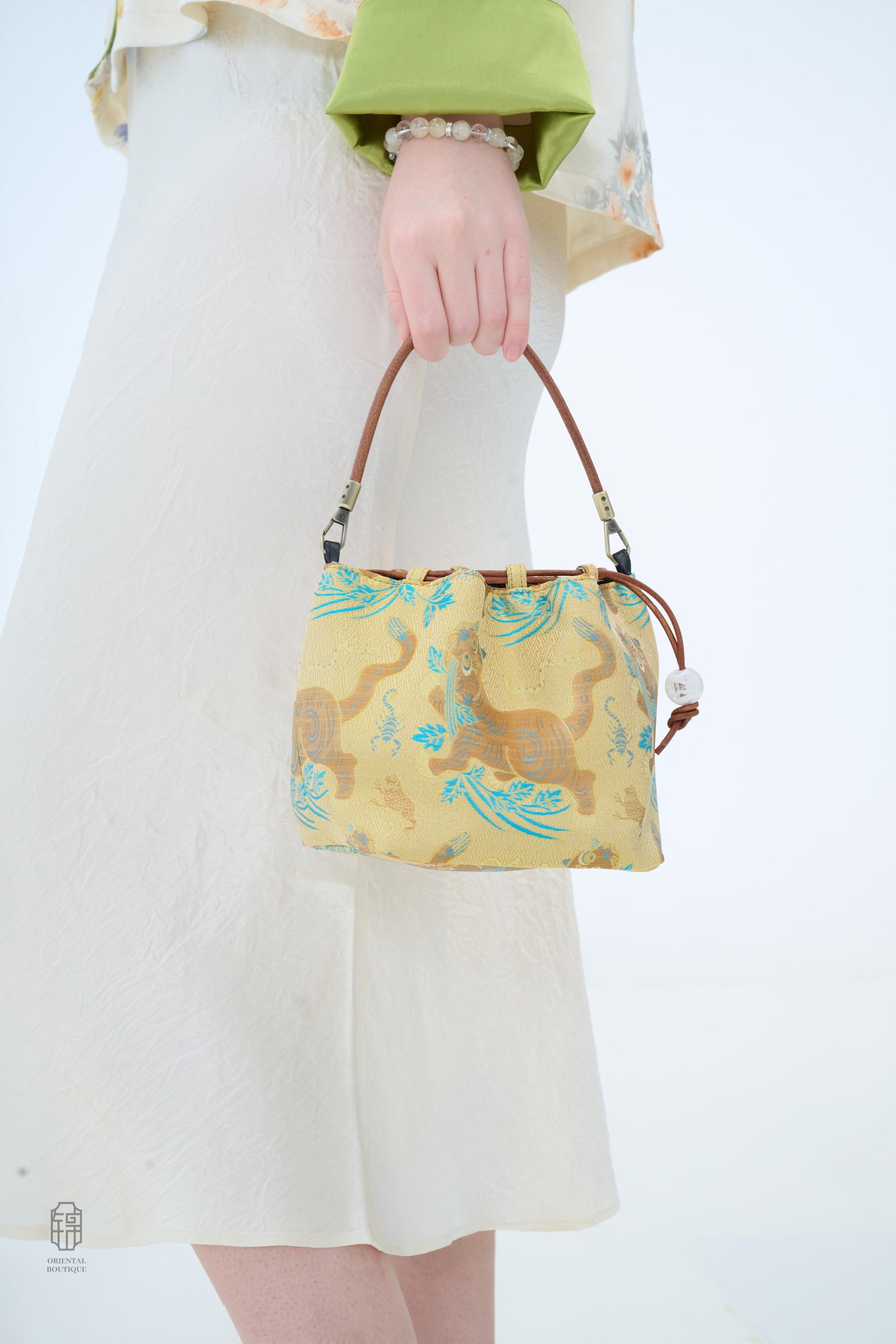 Golden Frolic Mini Pouch