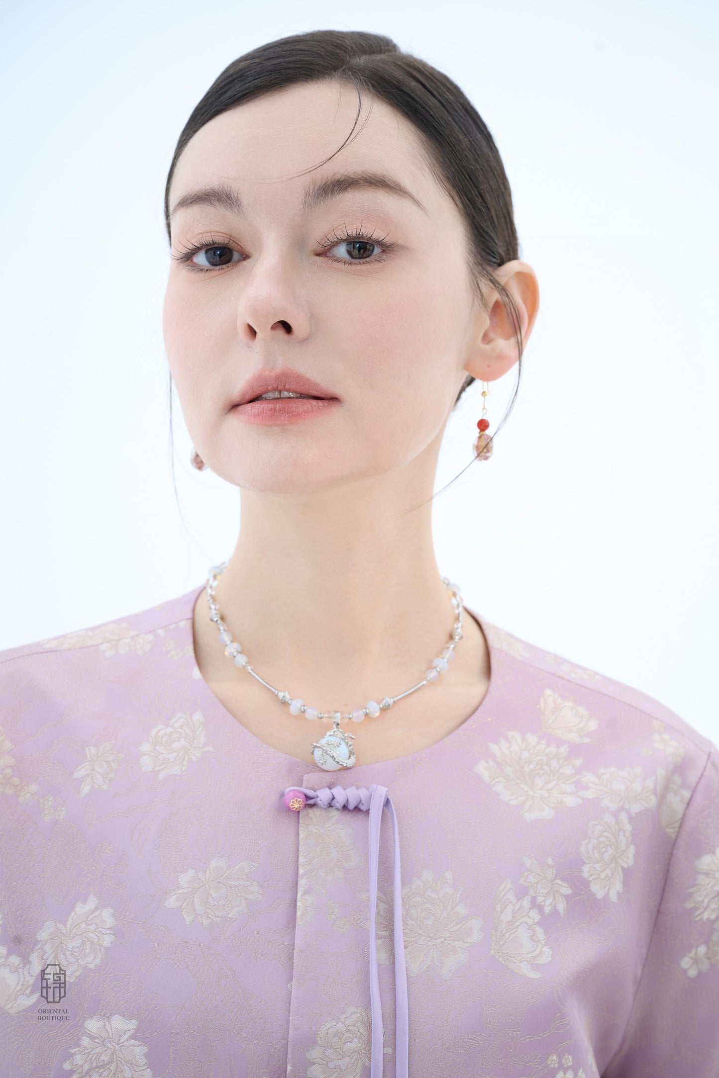 Ember Bloom Glass Earrings