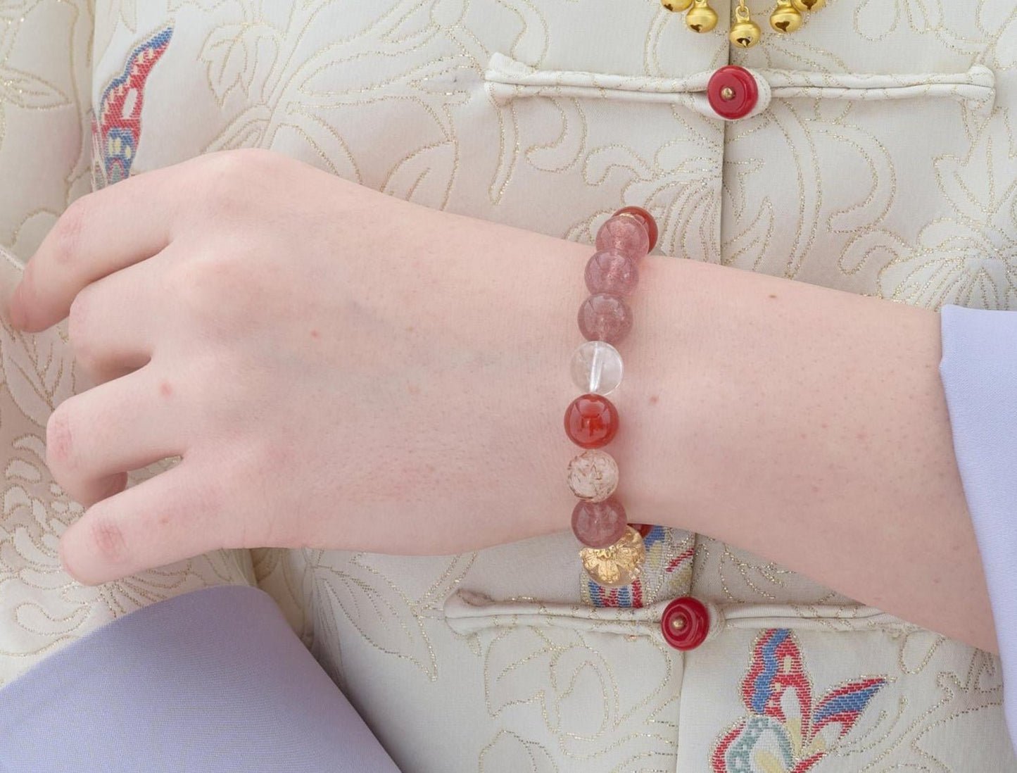 Celestial Ember Clarity Bracelet