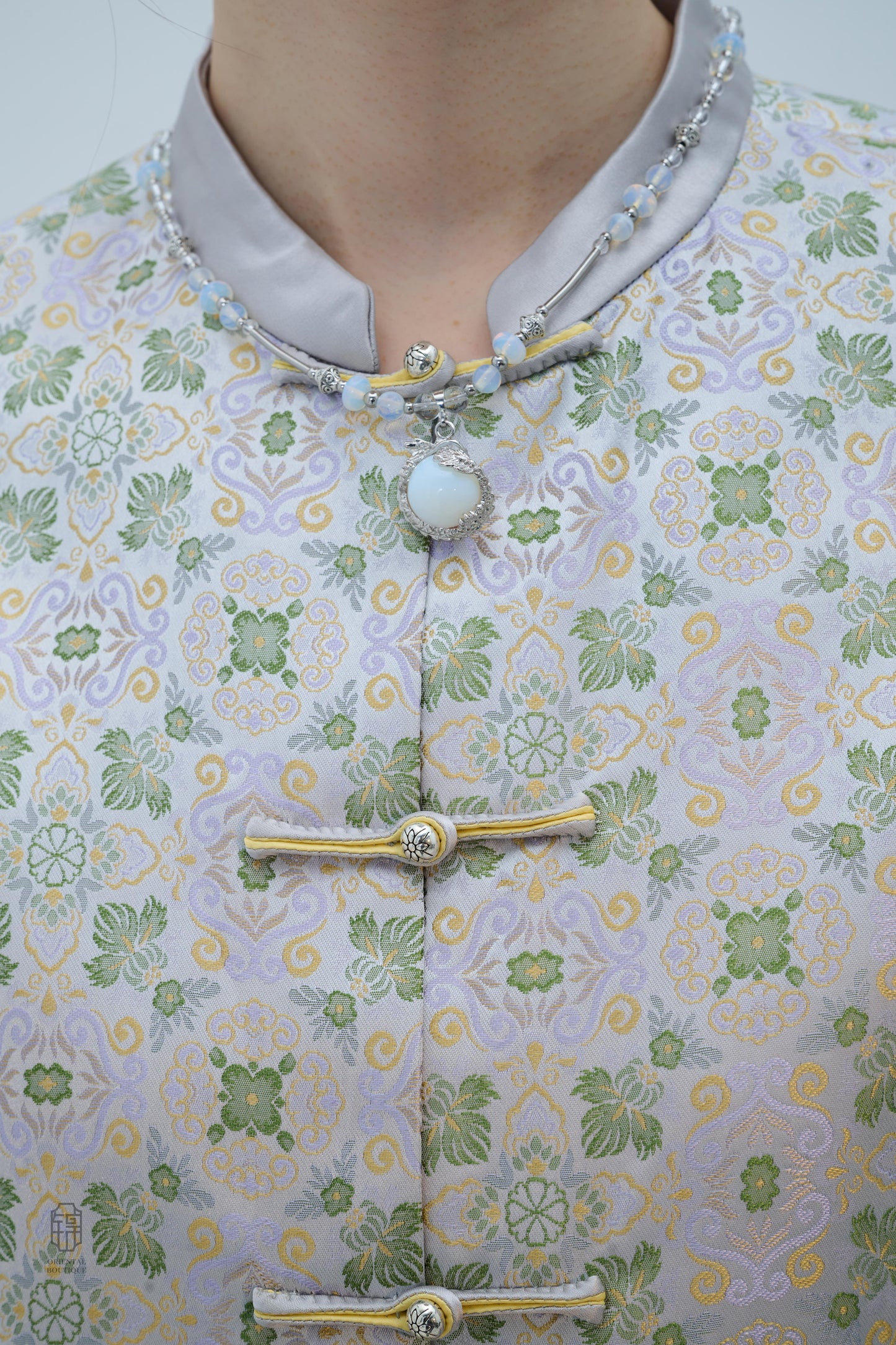 Chinese Brocade Jacket - Celestial Harmony Traditional Style