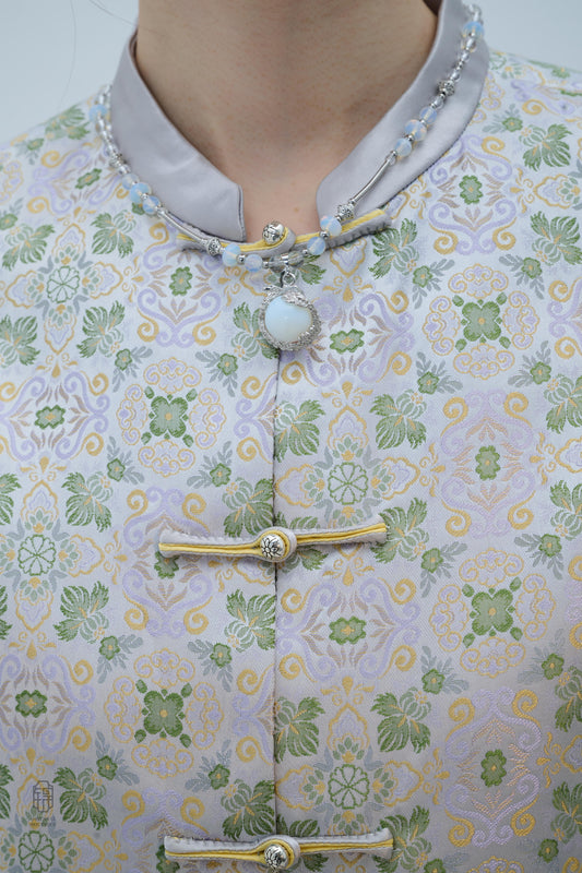 Chinese Brocade Jacket - Celestial Harmony Traditional Style