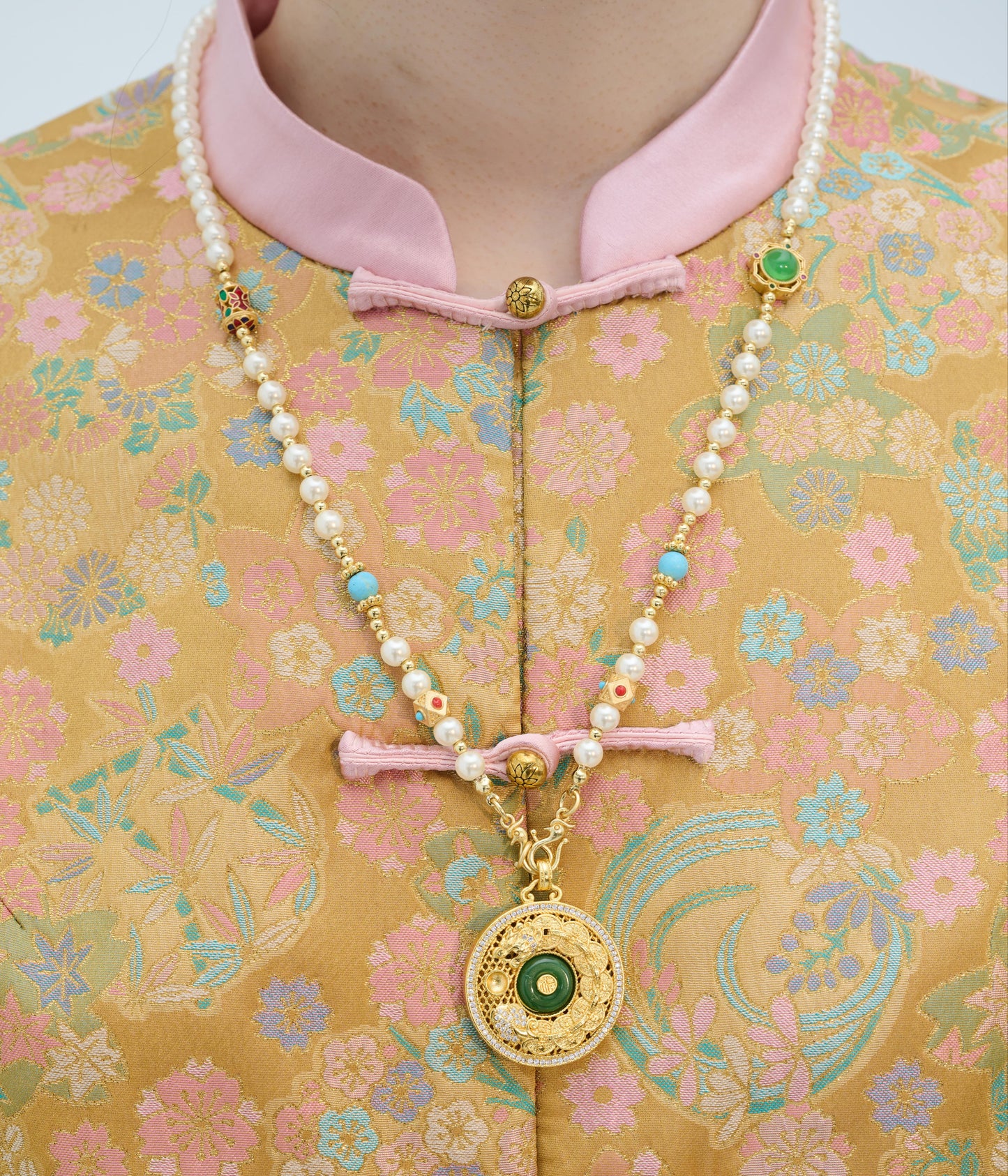 Celestial Dragon Pearl Necklace