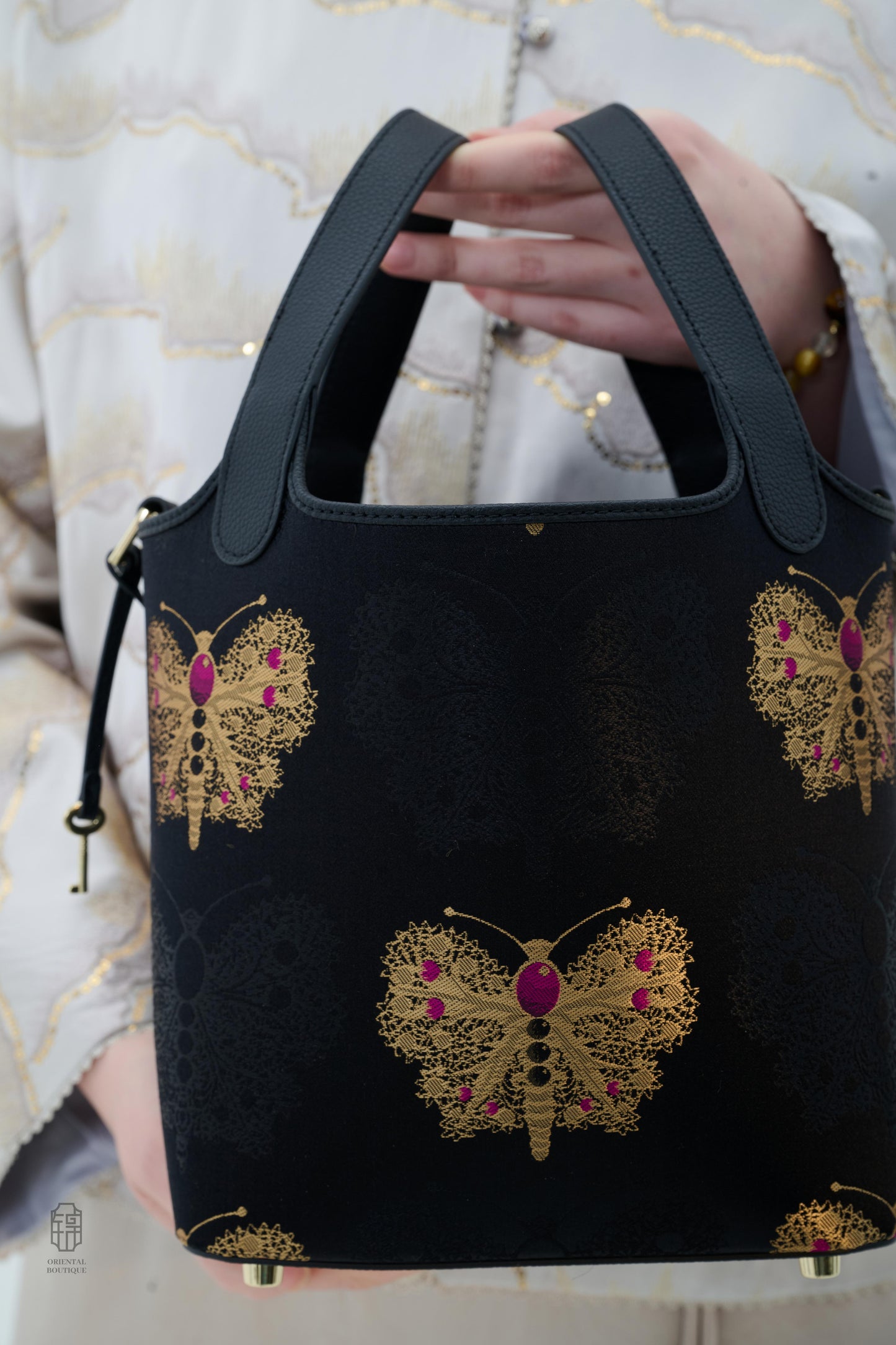 Golden Empress Butterfly Bag
