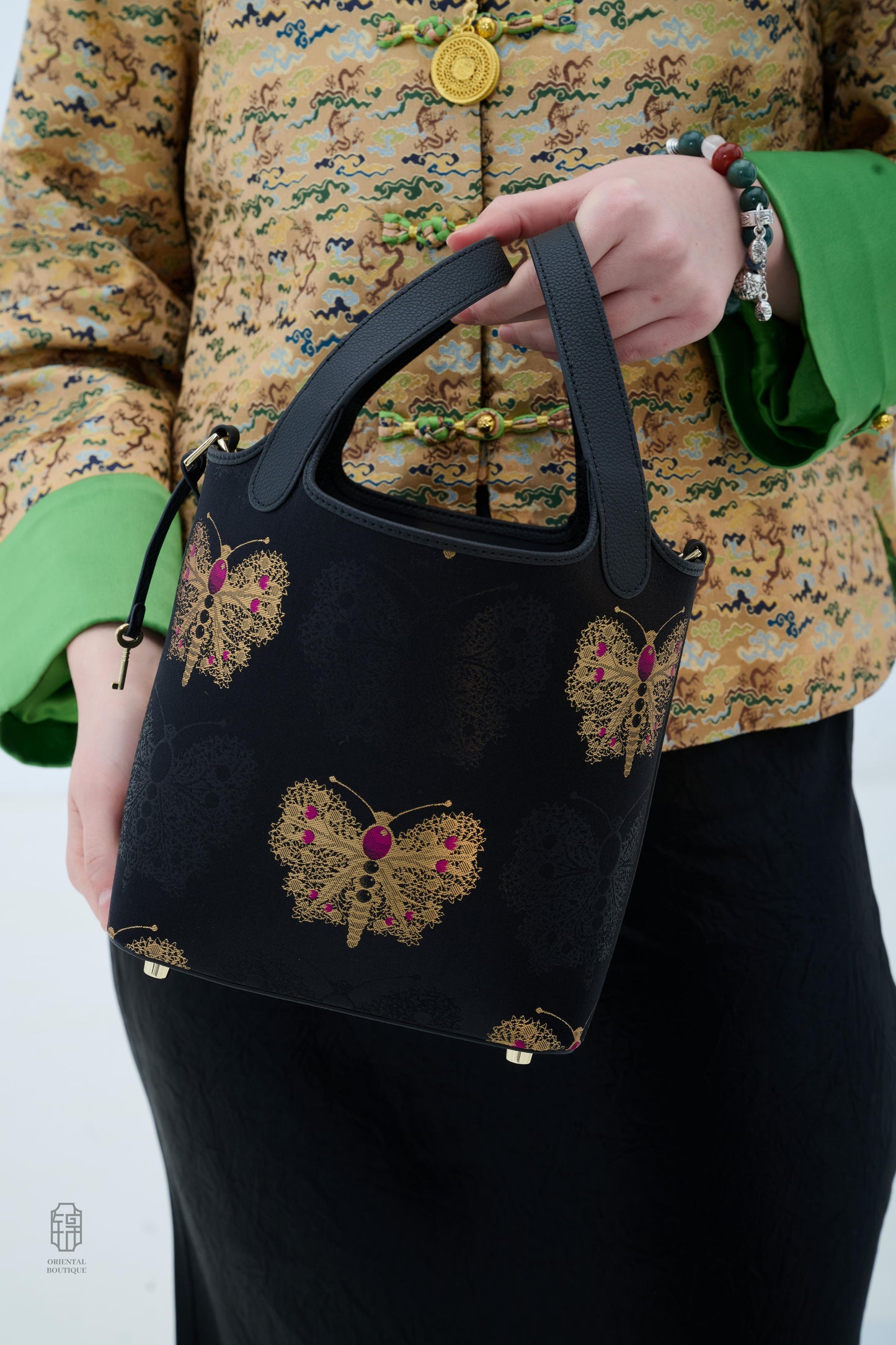 Golden Empress Butterfly Bag