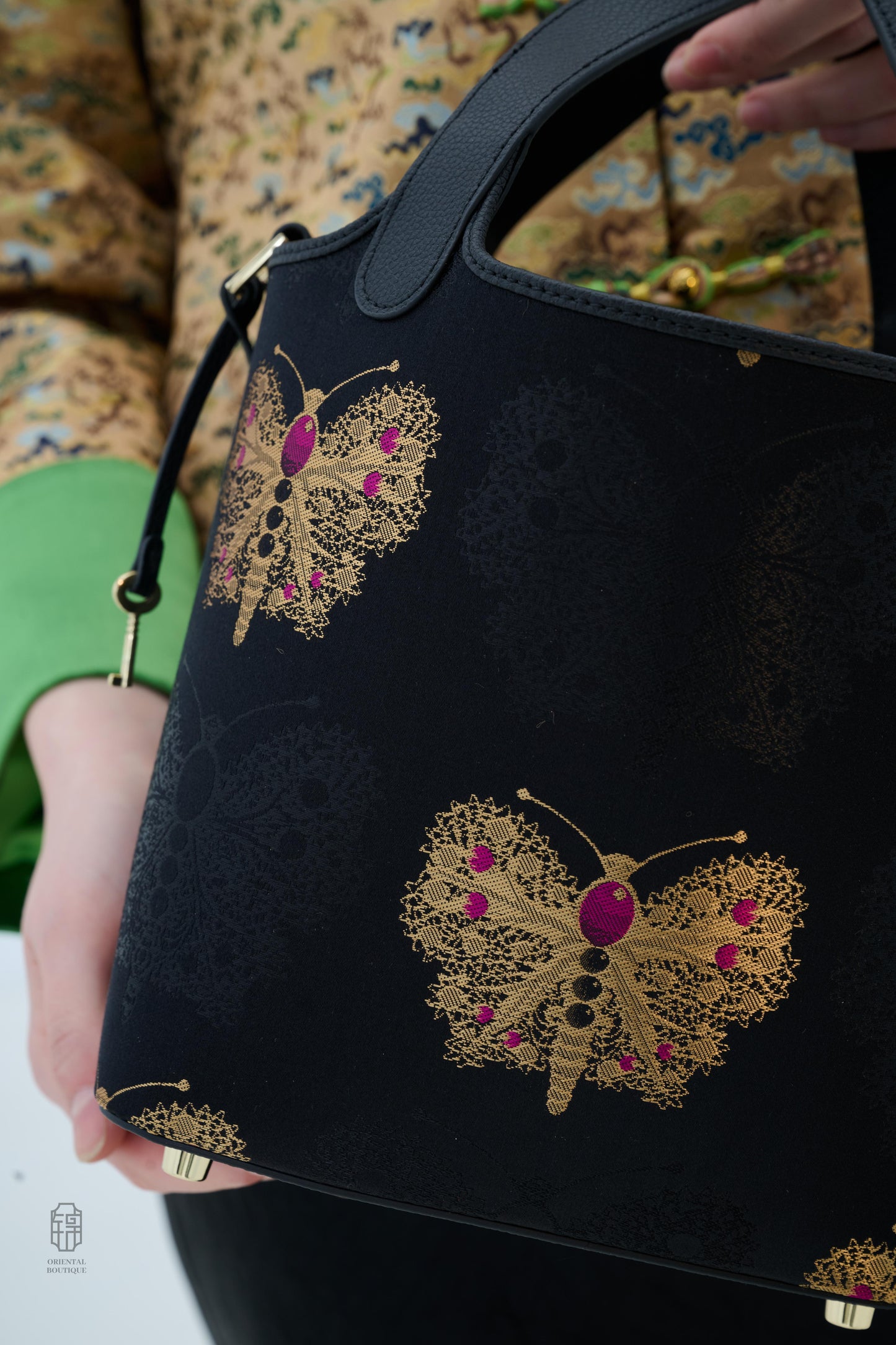 Golden Empress Butterfly Bag