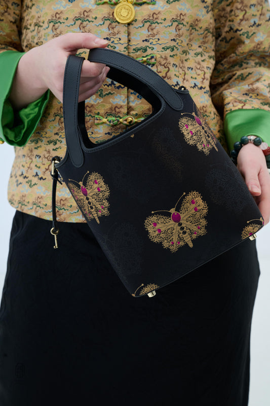 Golden Empress Butterfly Bag