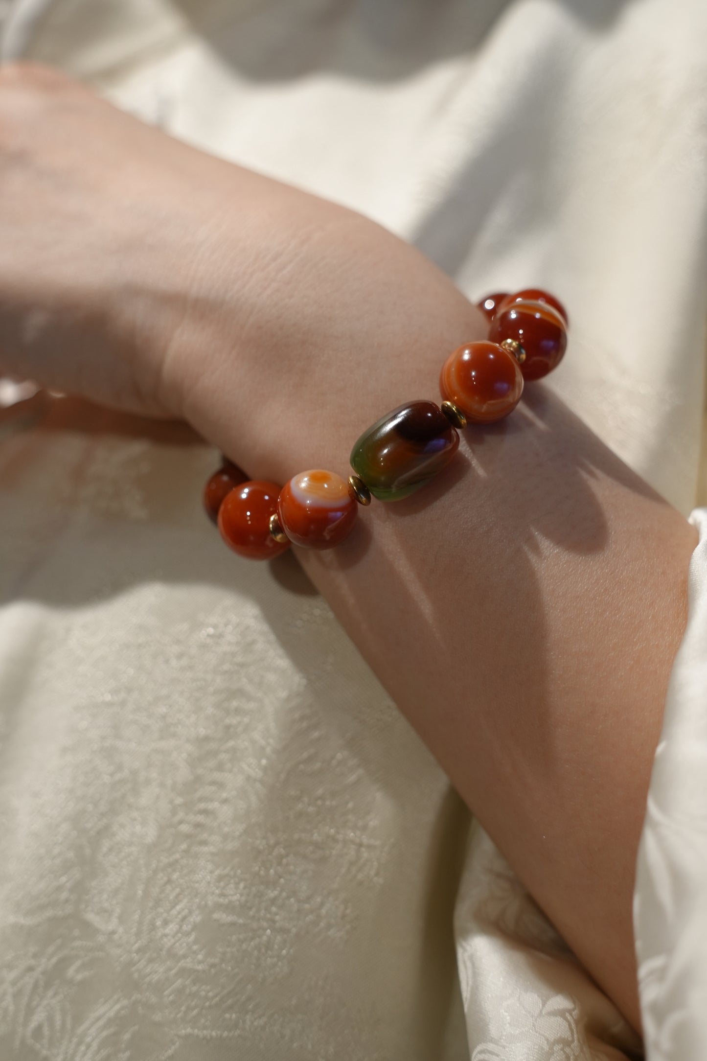 Crimson Horizon Bracelet