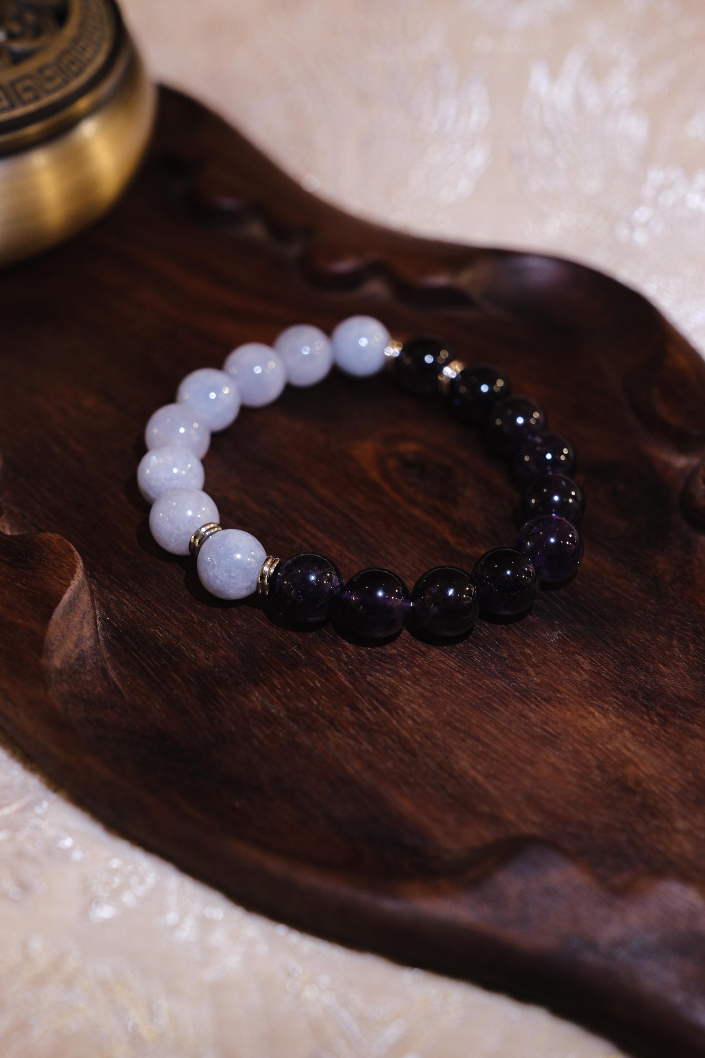 Deep Blue Moon Bracelet