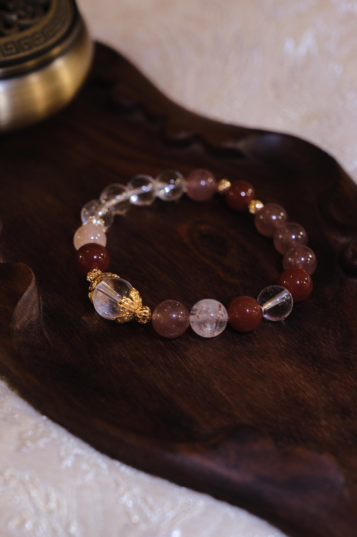 Celestial Ember Clarity Bracelet