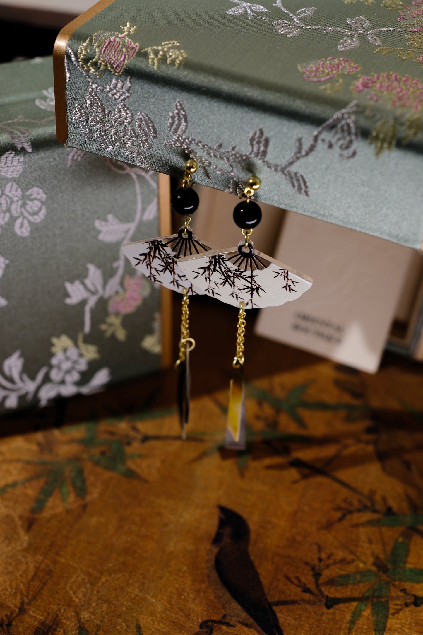 Bamboo Shadows Earrings