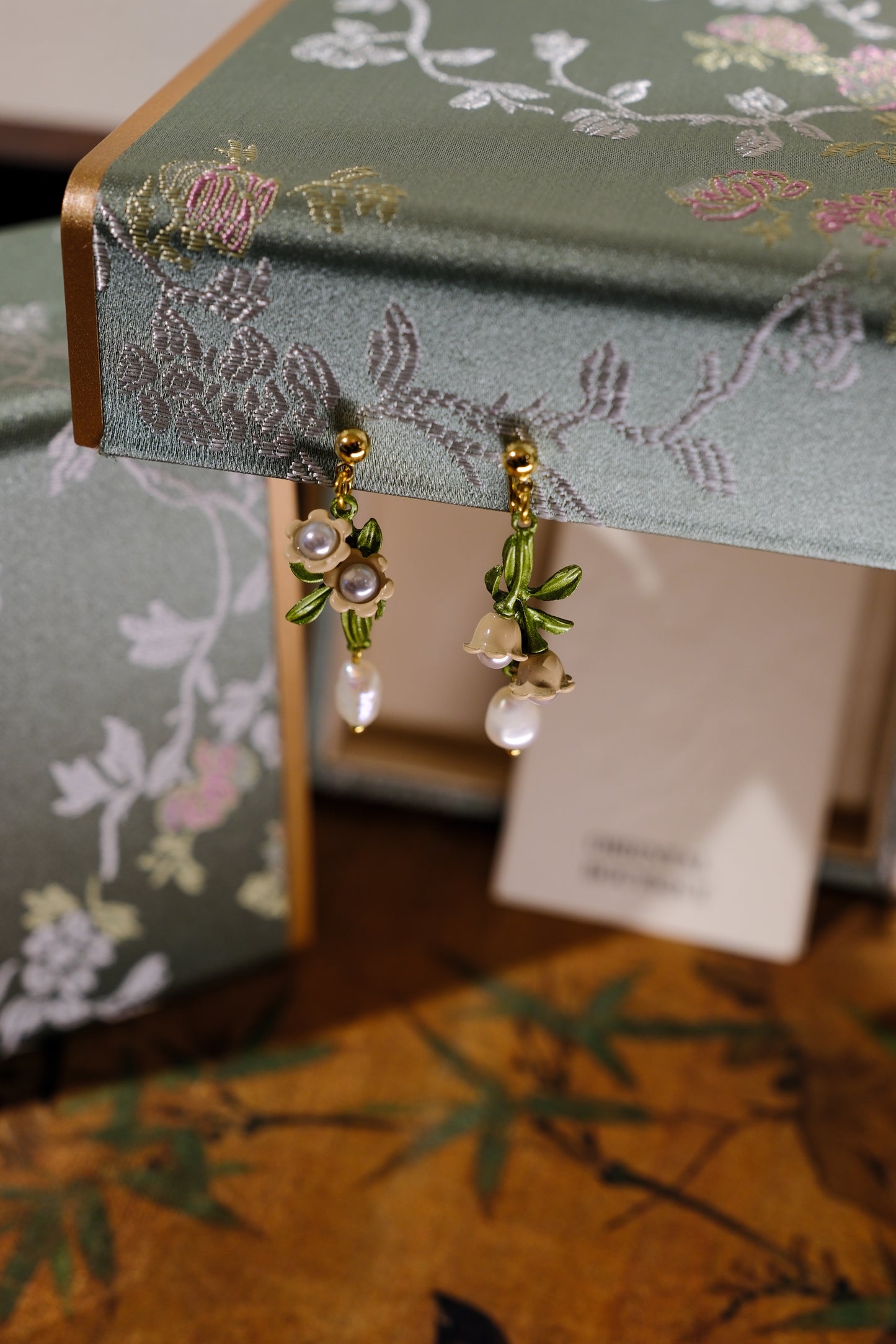 Pearl Blossom Whisper Earrings