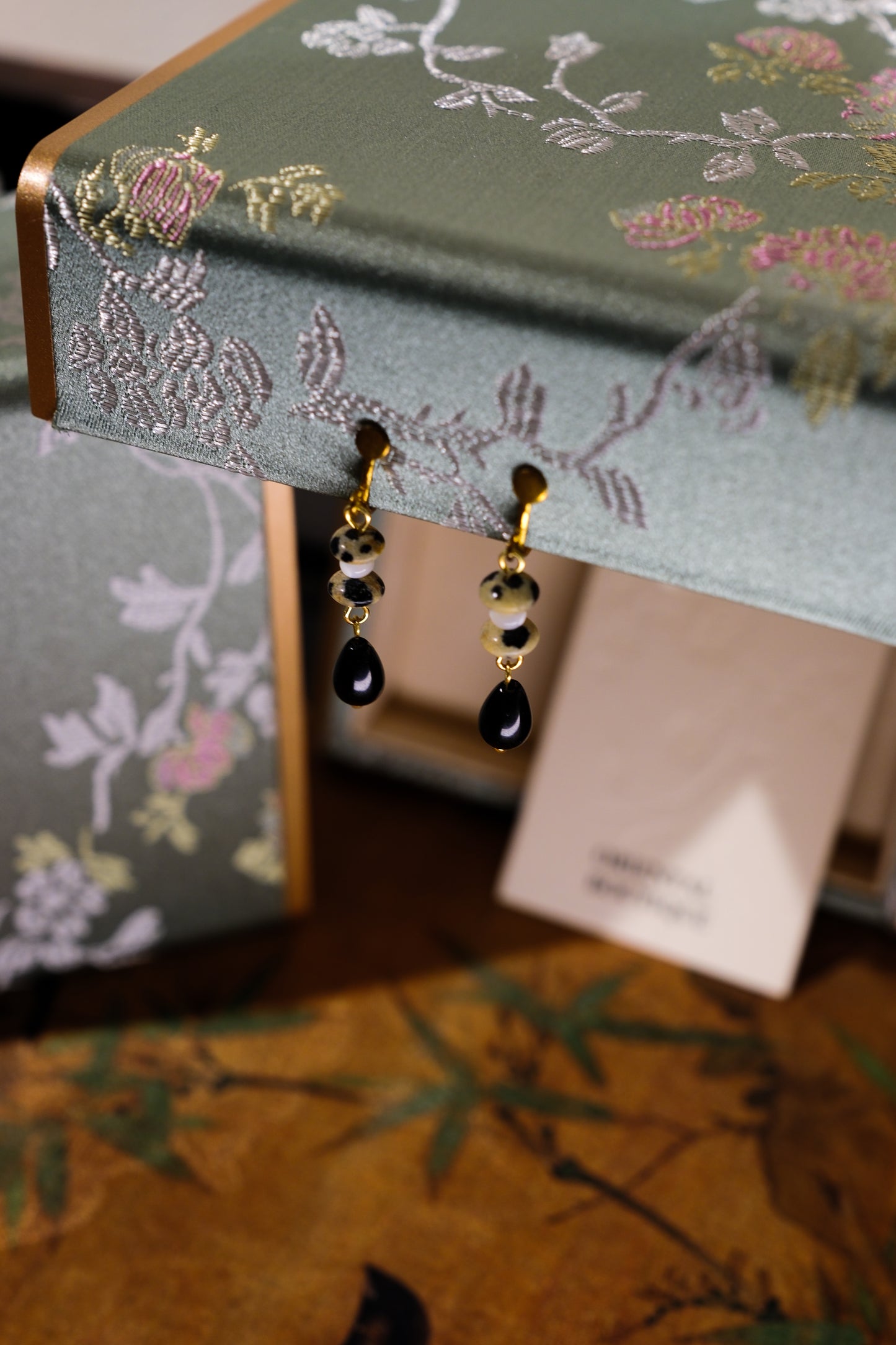 Midnight Bloom Earrings