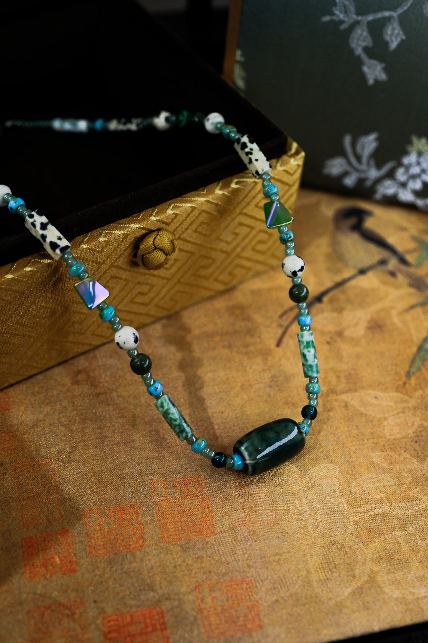 Palace Collection - Emerald Mist Necklace