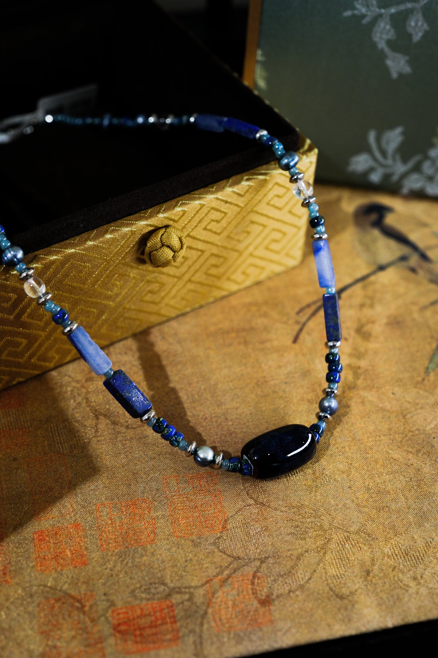 Palace Collection - Blue Night Starlight Necklace