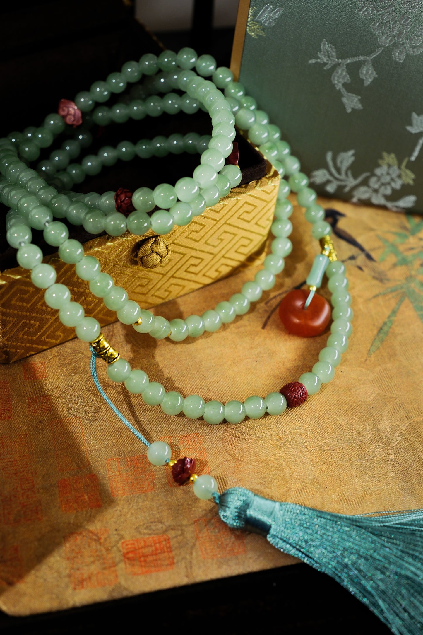 Serene Collection - Emerald Glow Necklace