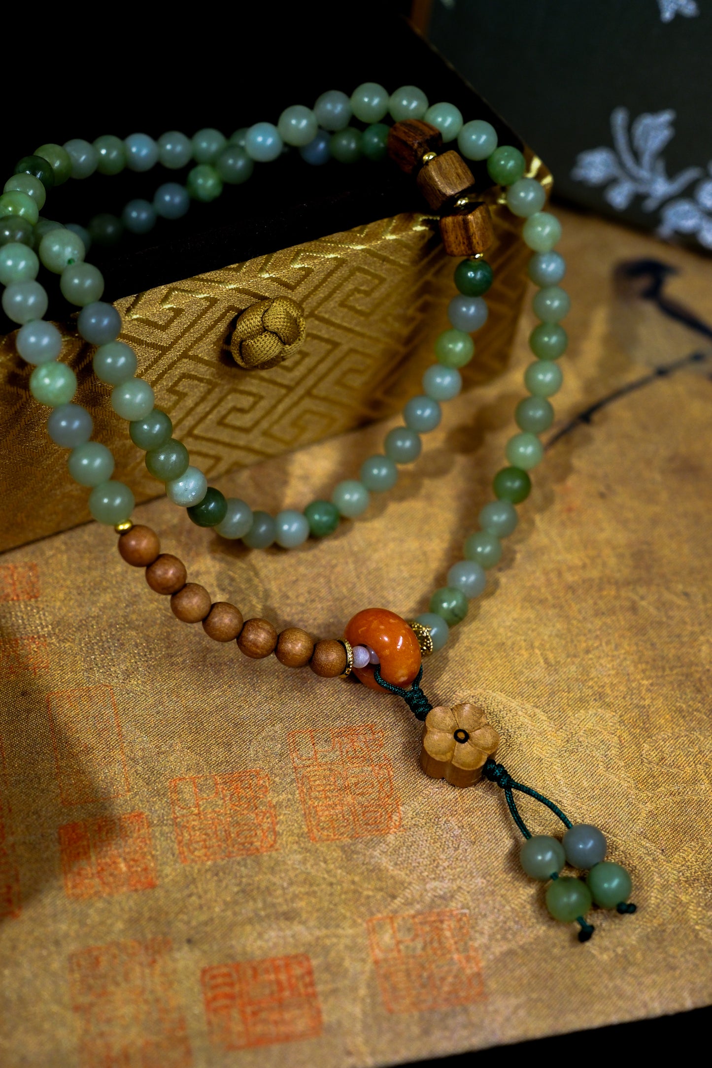 Lotus Collection - Jade Serenity Necklace