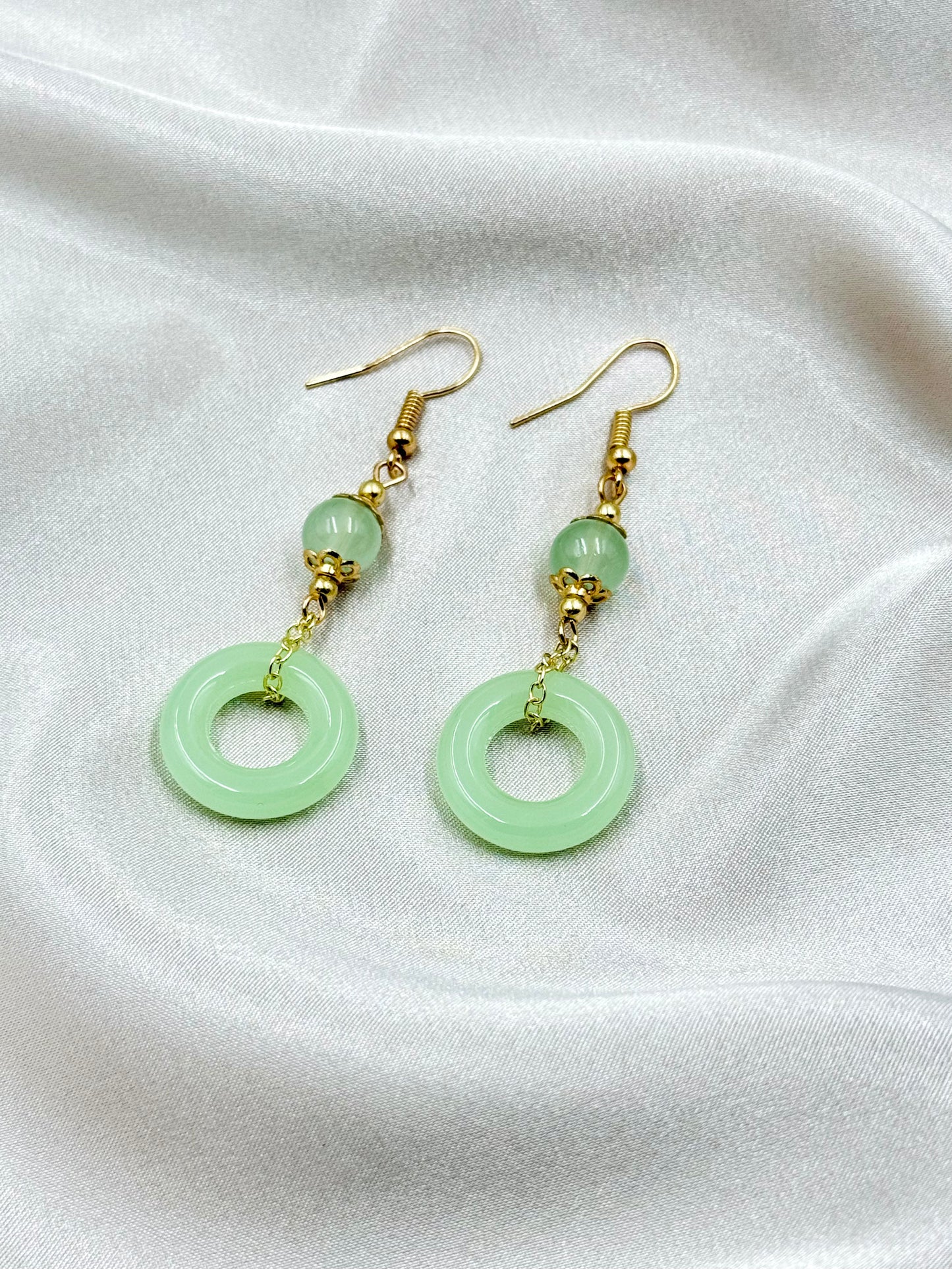 Lime Whisper Earrings - ORIENTAL BOUTIQUE