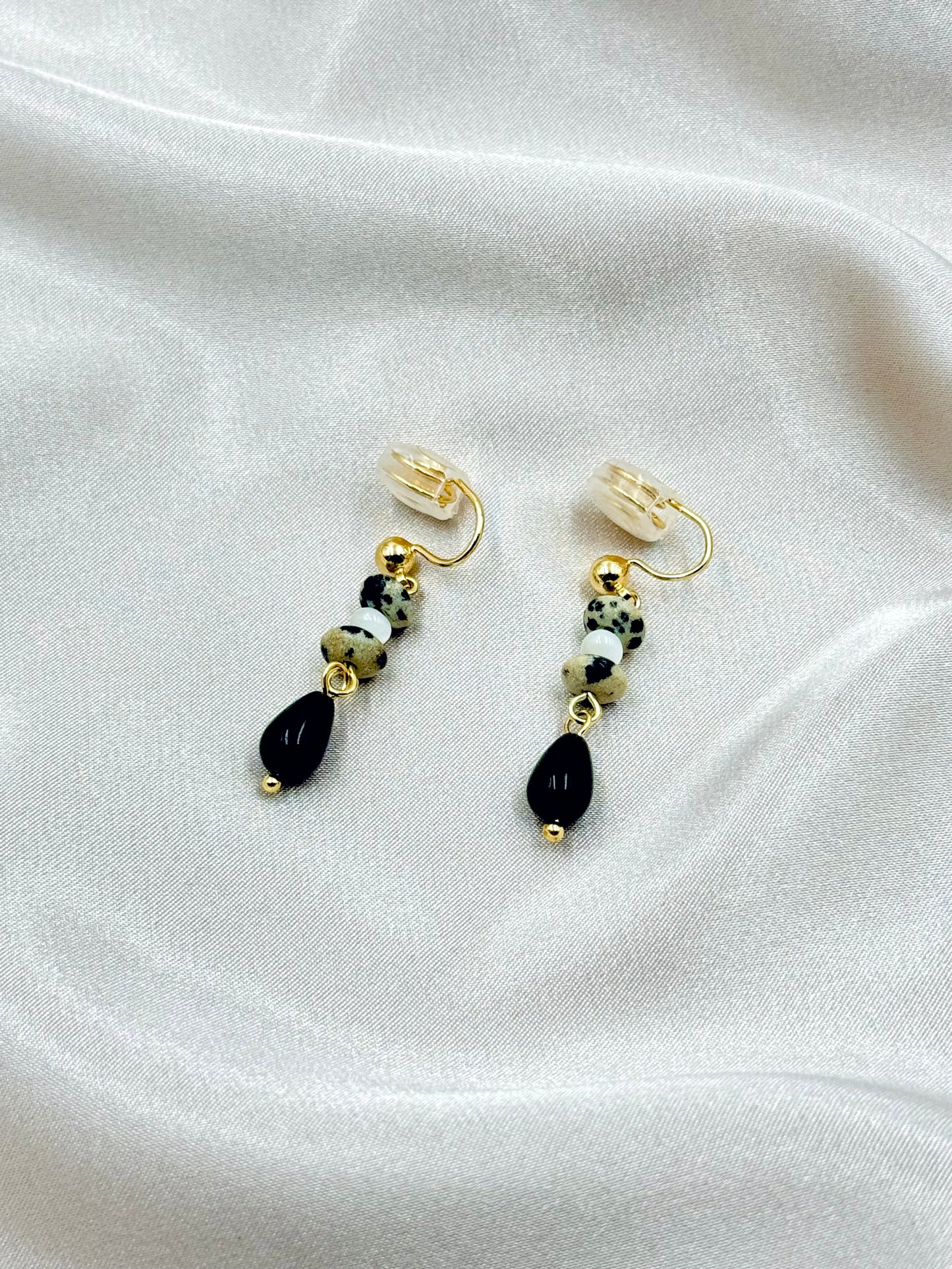 Midnight Bloom Earrings - ORIENTAL BOUTIQUE