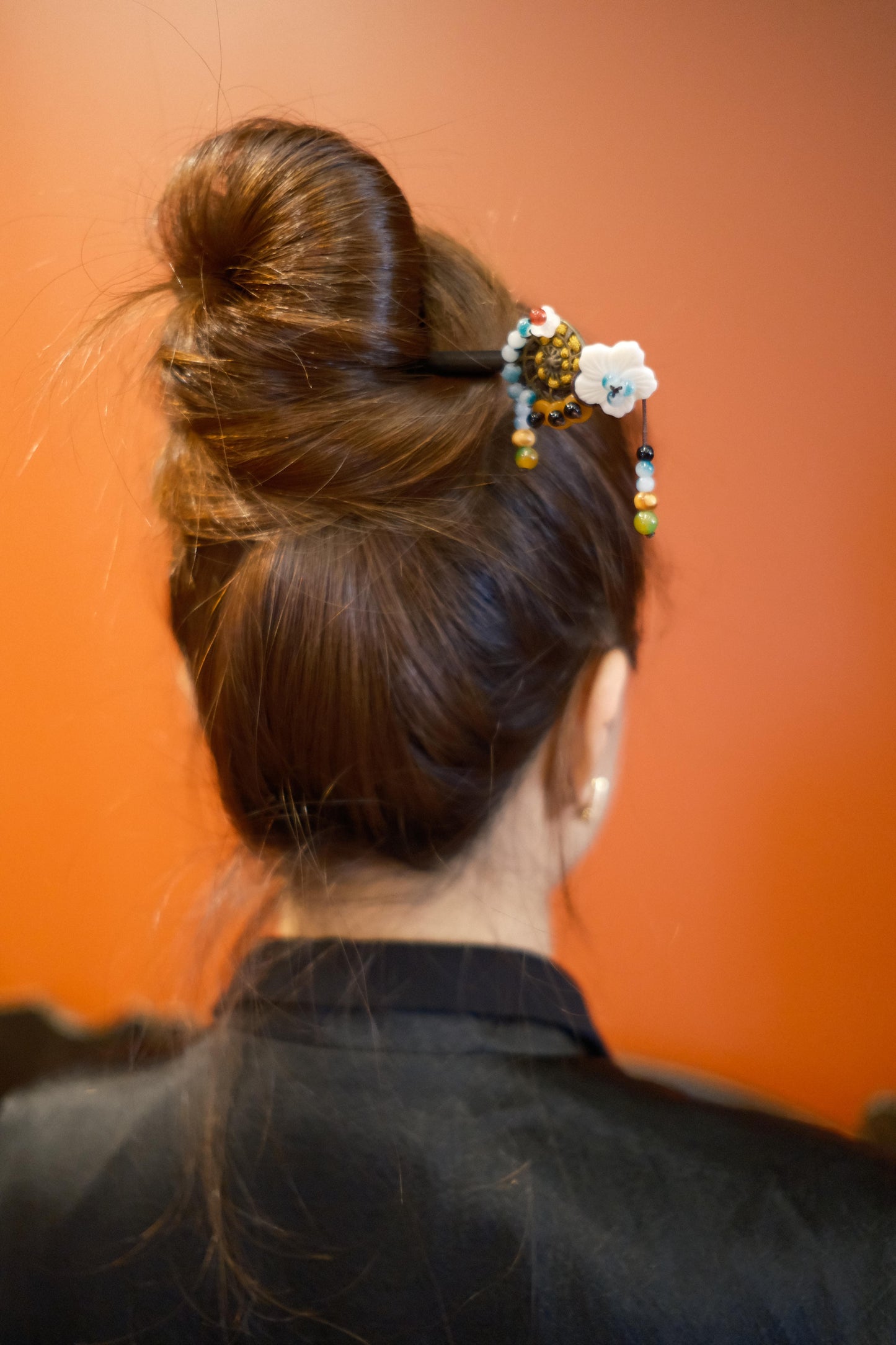 Blooming Firefly Hairpin