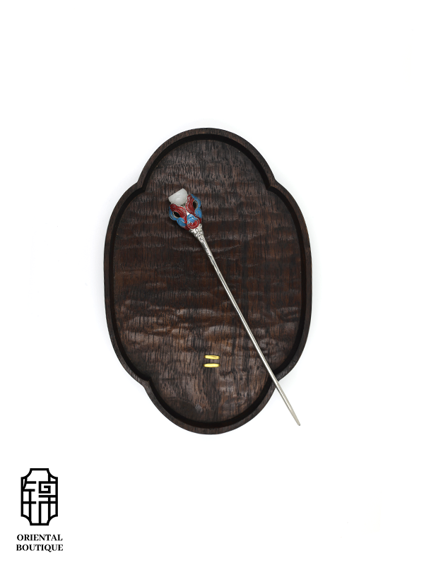 Regal Phoenix Feather Hairpin - ORIENTAL BOUTIQUE