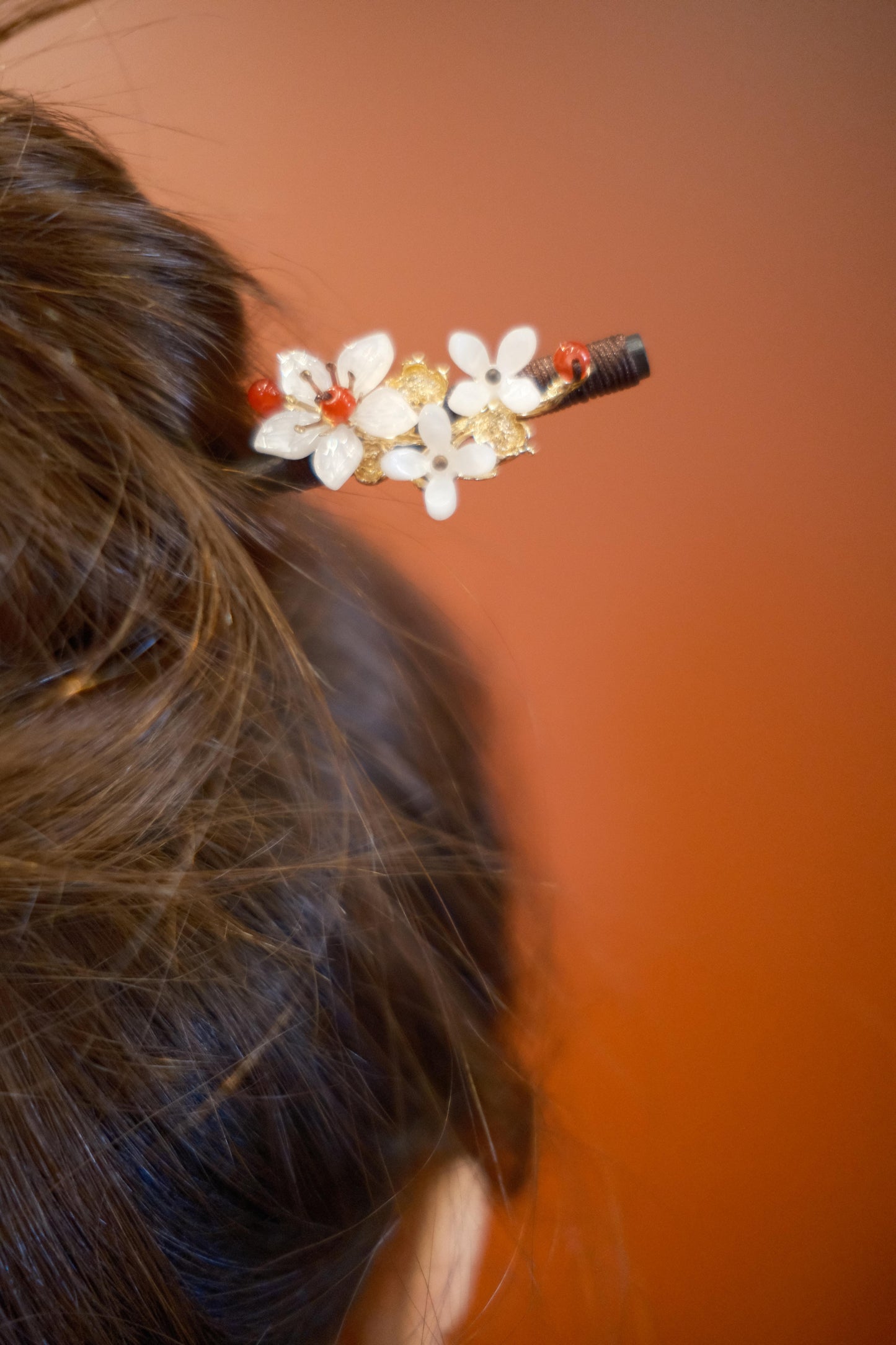 Pearl Blossom Dew Hairpin