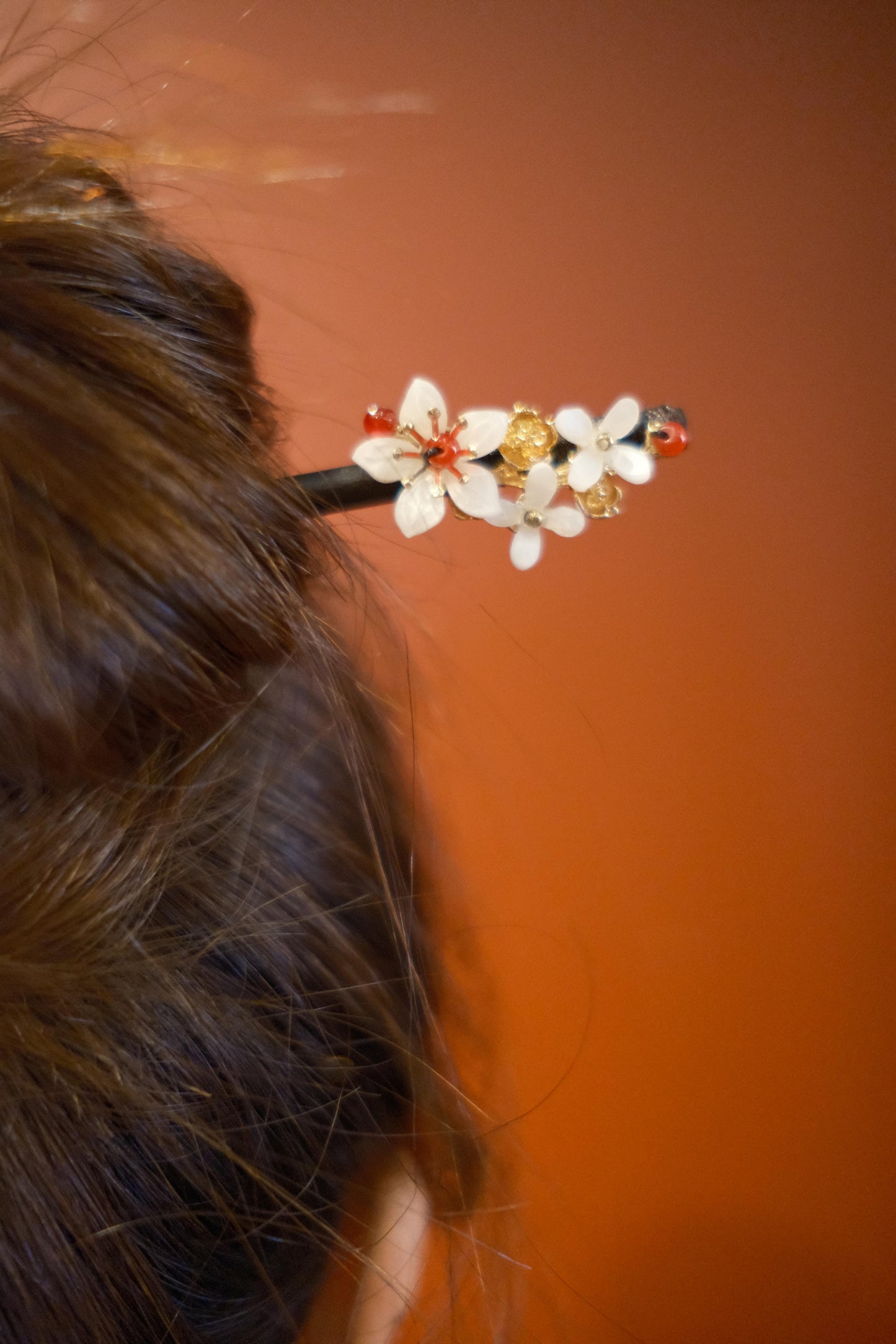 Pearl Blossom Dew Hairpin