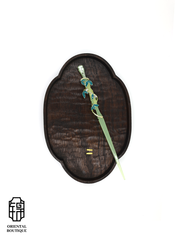 Jade Vine Hairpin - ORIENTAL BOUTIQUE