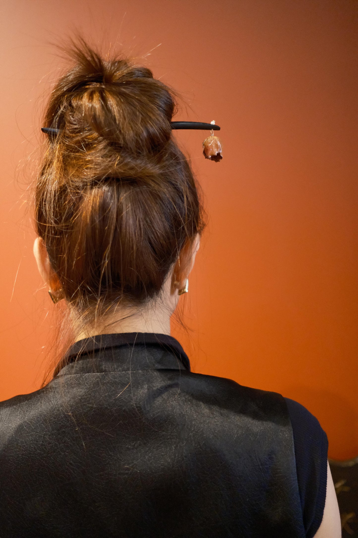 Dried Rose Pearl Hairpin