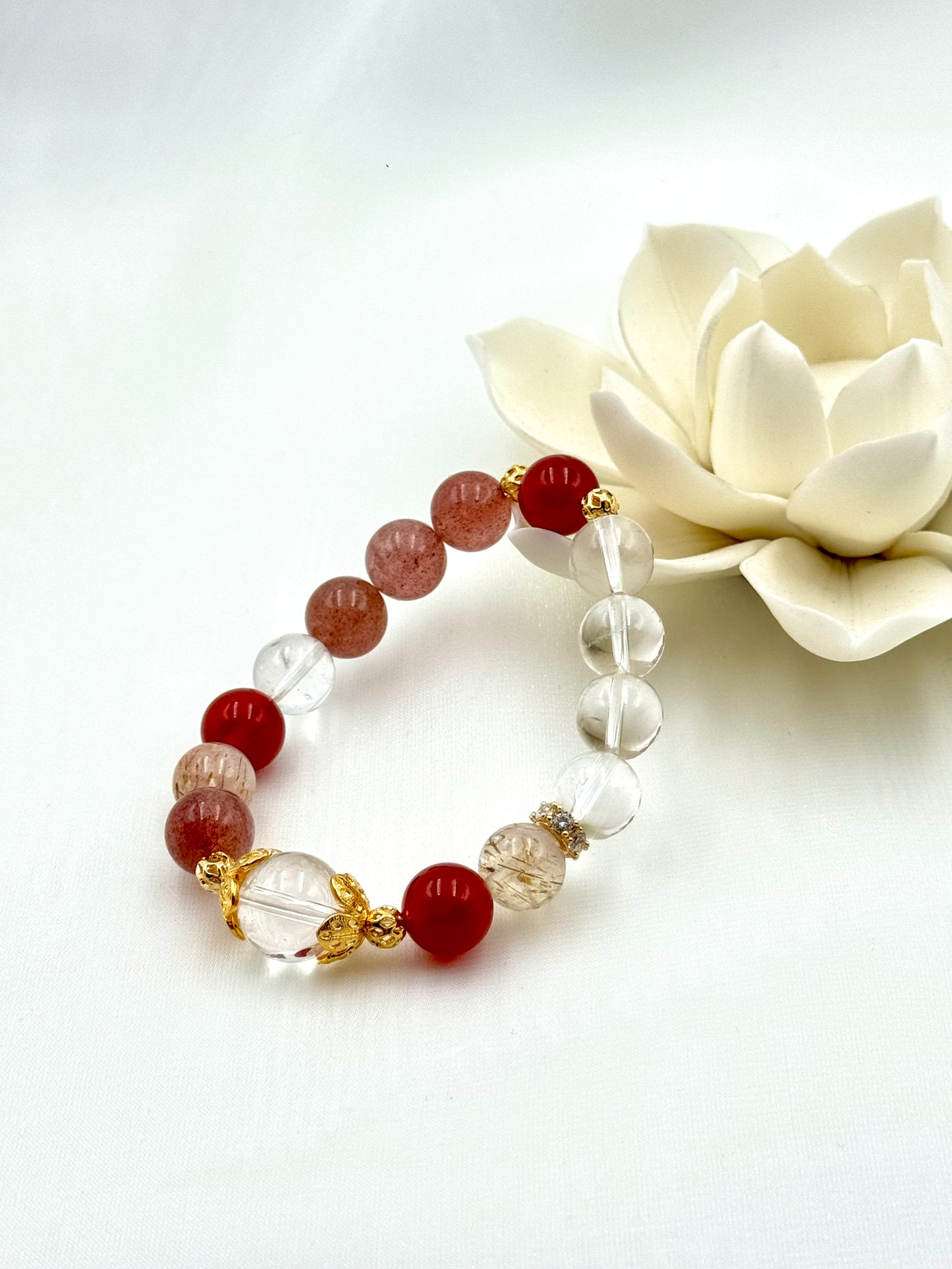 Celestial Ember Clarity Bracelet