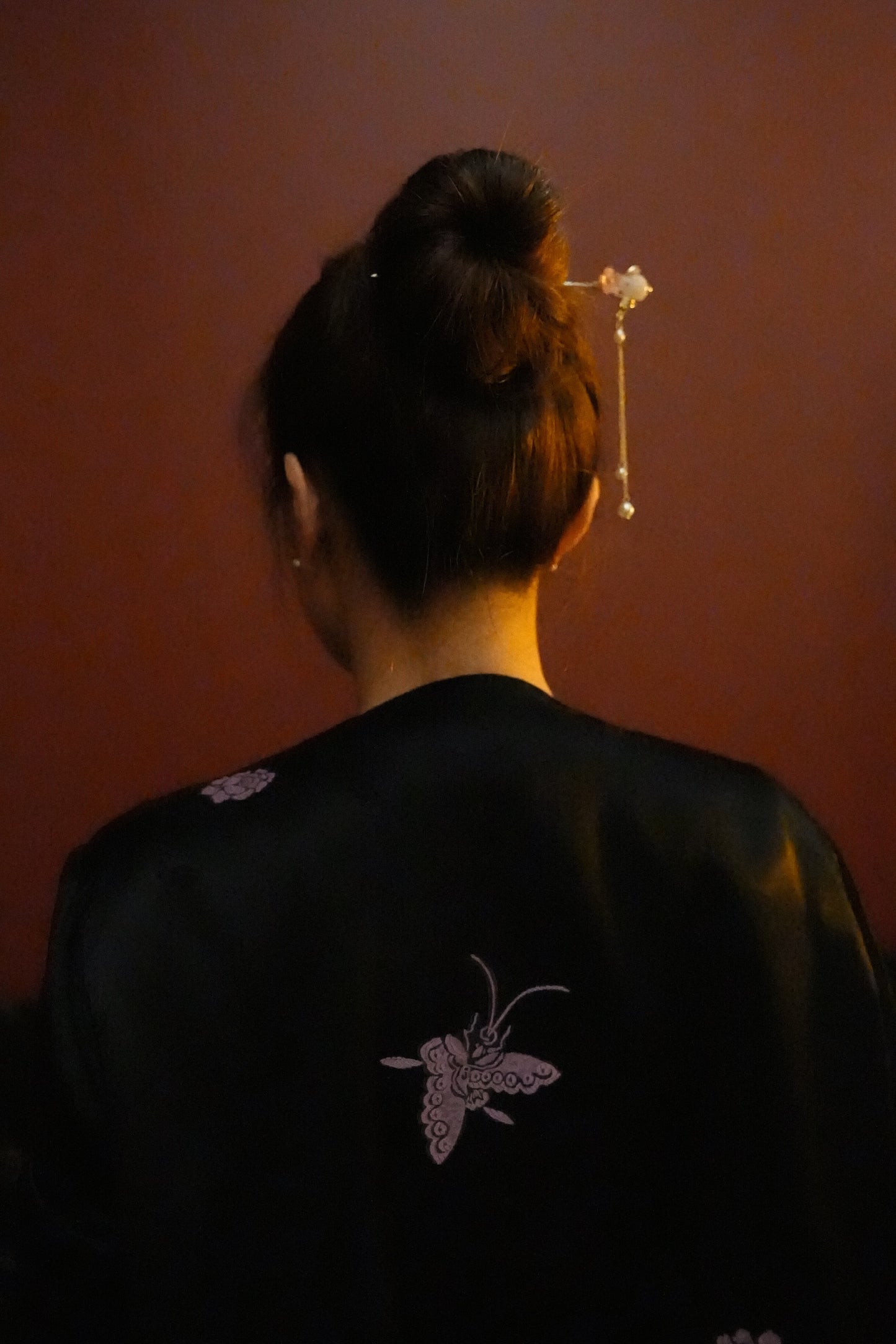 Bunny Blossom Pearl Hairpin