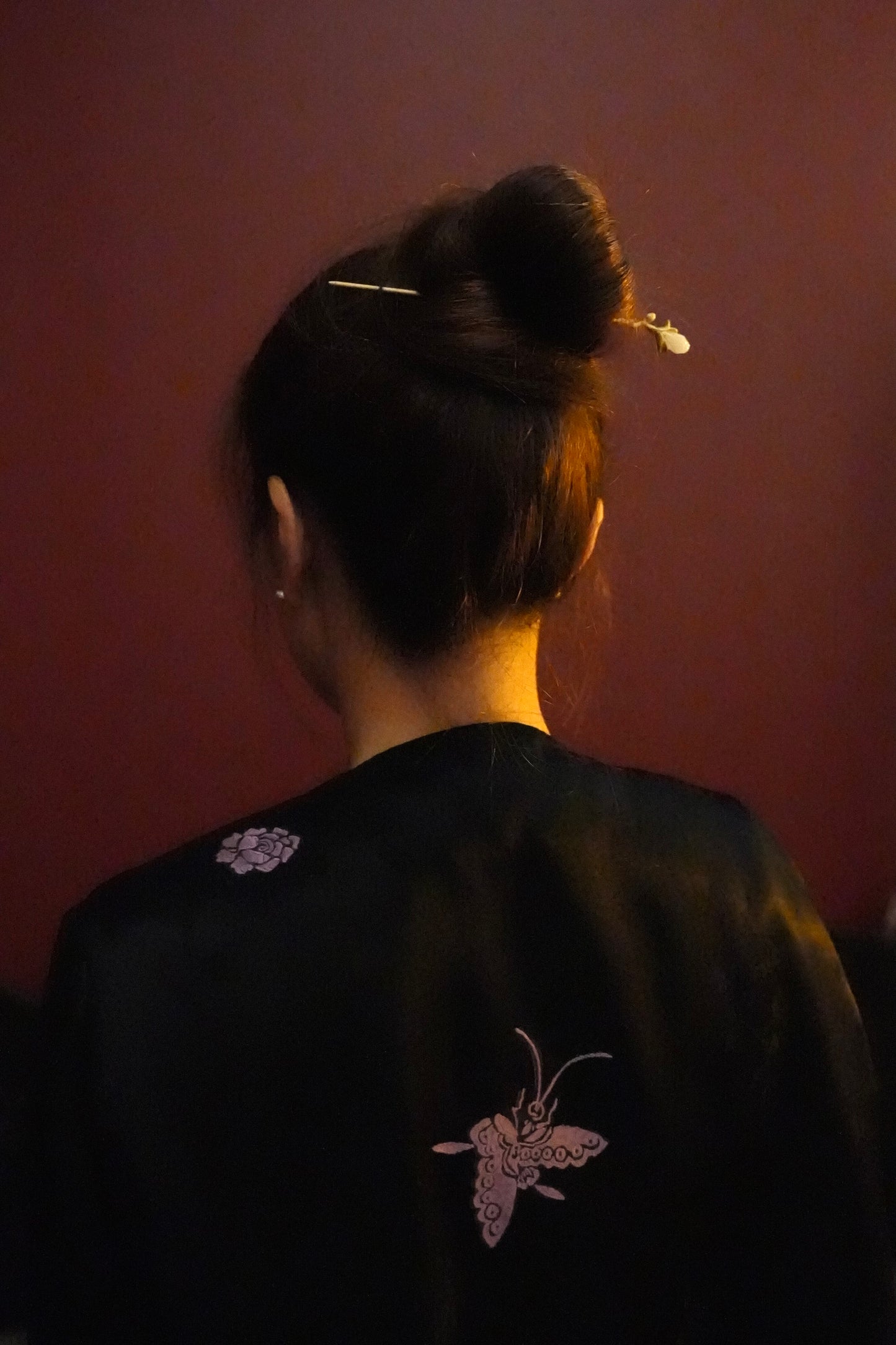 Golden Lotus Bloom Hairpin