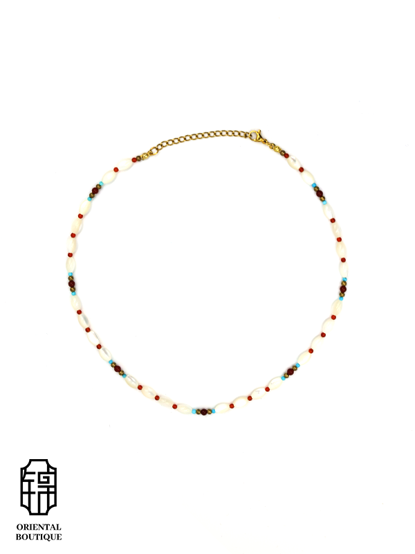 Eternal Collection - Sunlit Gemstone Necklace - ORIENTAL BOUTIQUE