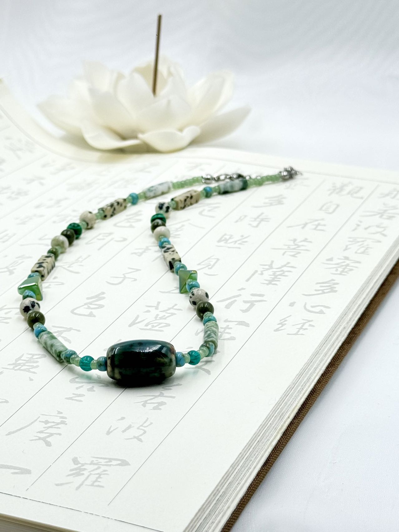 Palace Collection - Emerald Mist Necklace - ORIENTAL BOUTIQUE