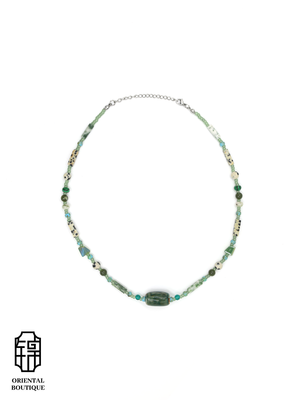 Palace Collection - Emerald Mist Necklace - ORIENTAL BOUTIQUE