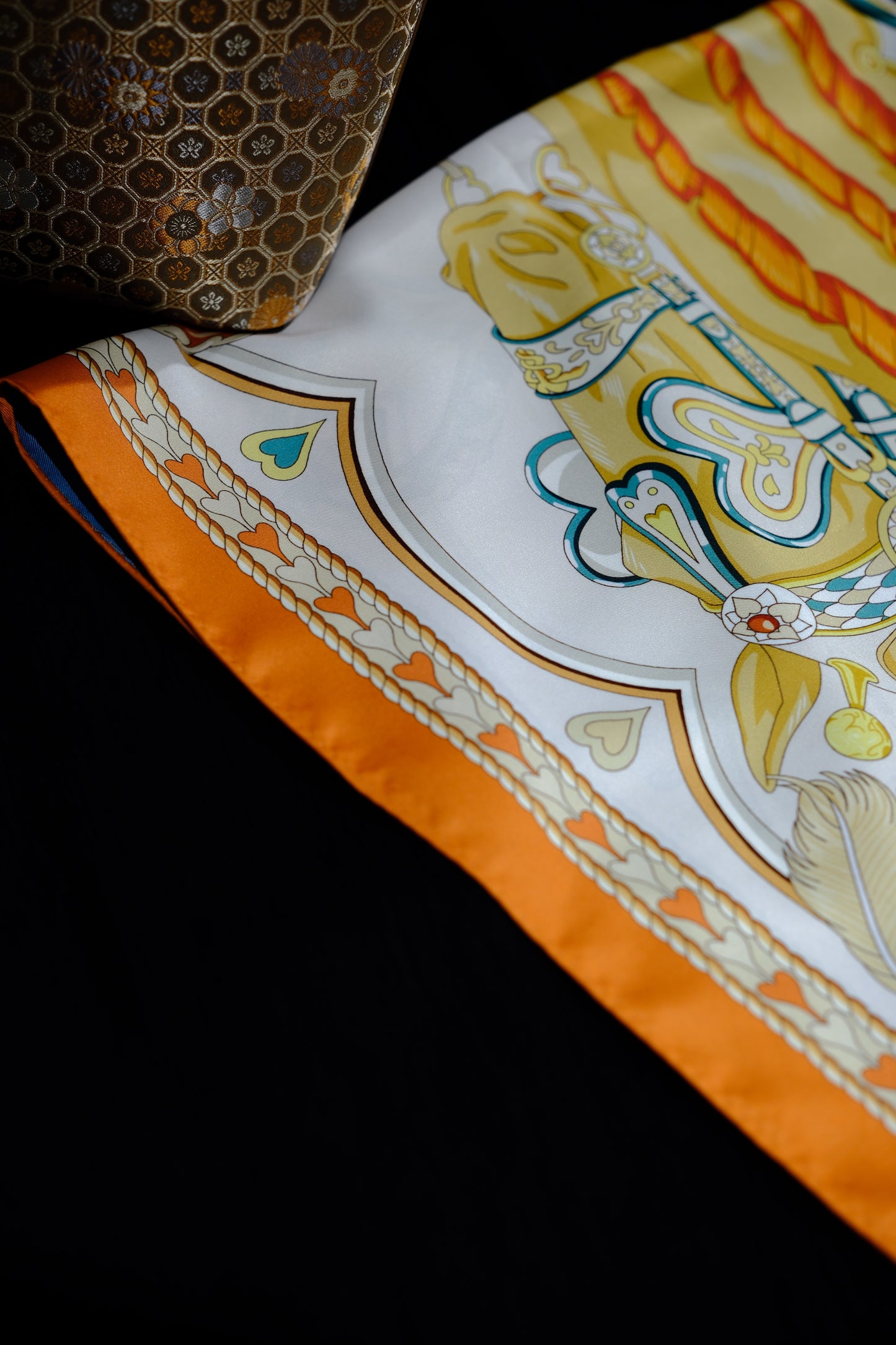 Silk Scarf – Double-Sided Classic Oriental Style
