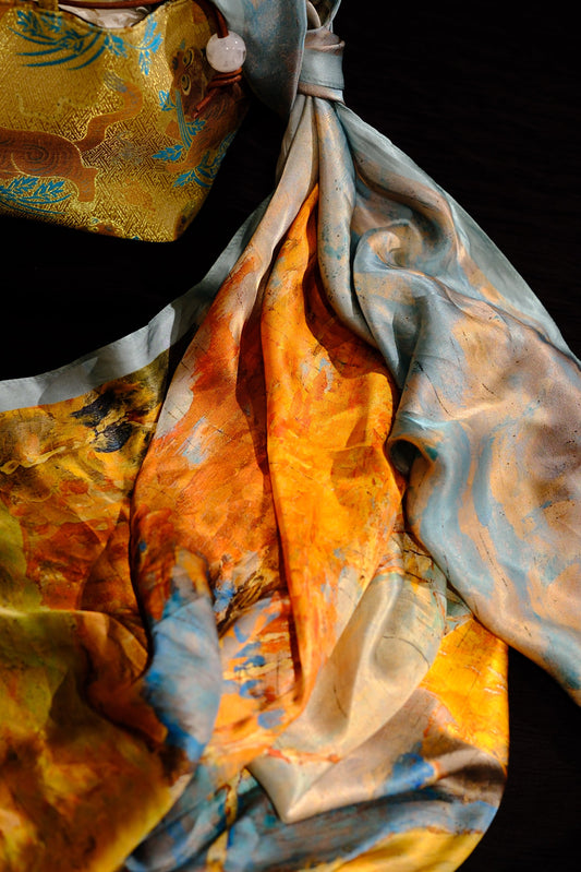 Silk Scarf Material Guide: Understanding Real Silk, Double-Sided, and Alternatives