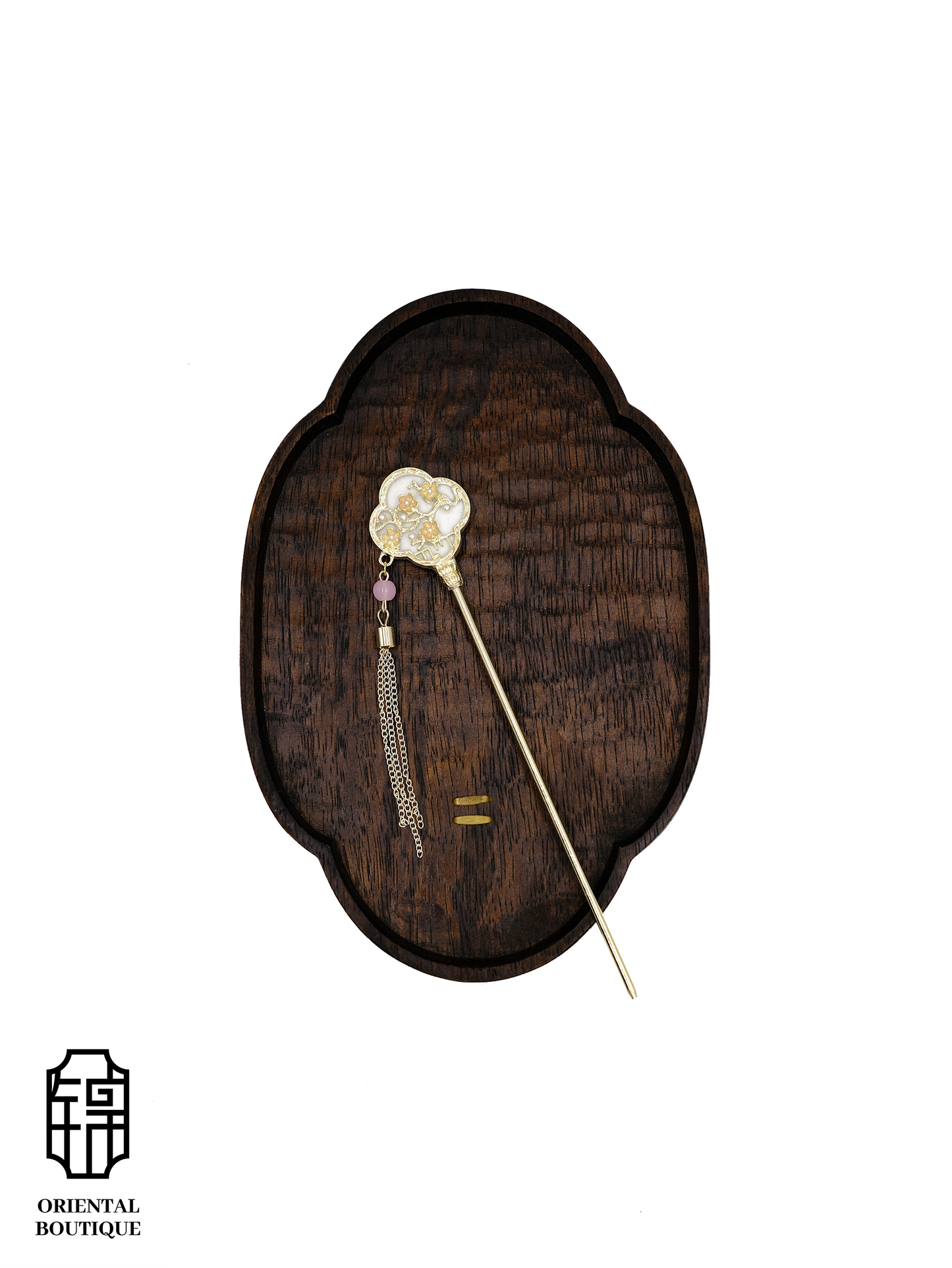 Gold Floral Cloud Hairpin