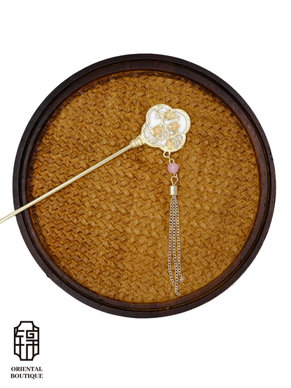 Gold Floral Cloud Hairpin